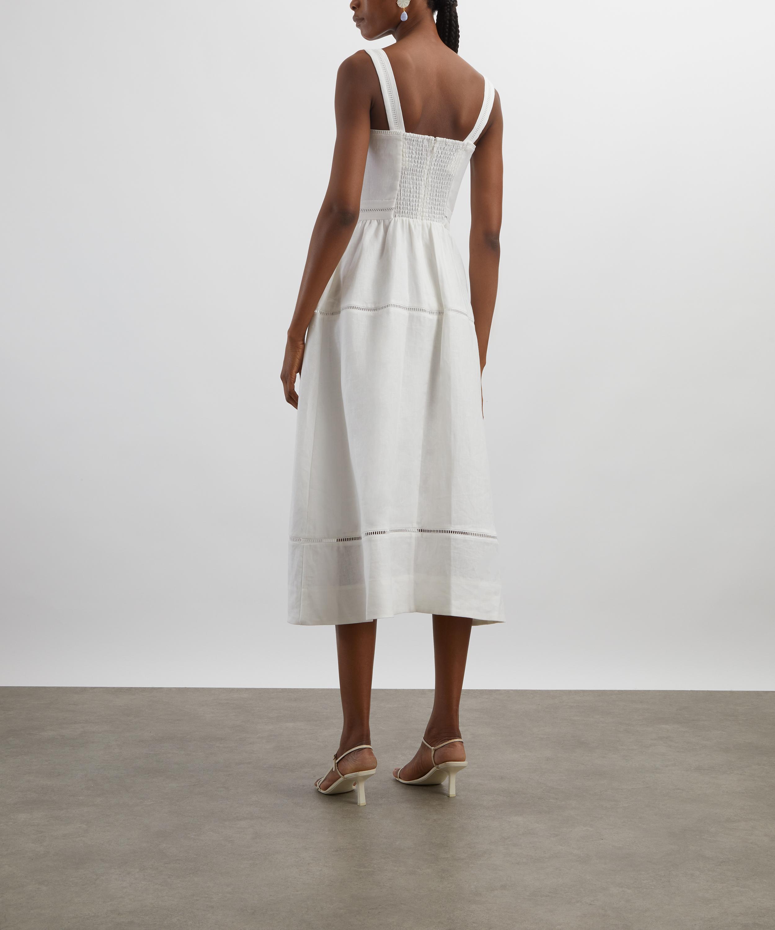 Reformation - Everett Linen Dress image number 3