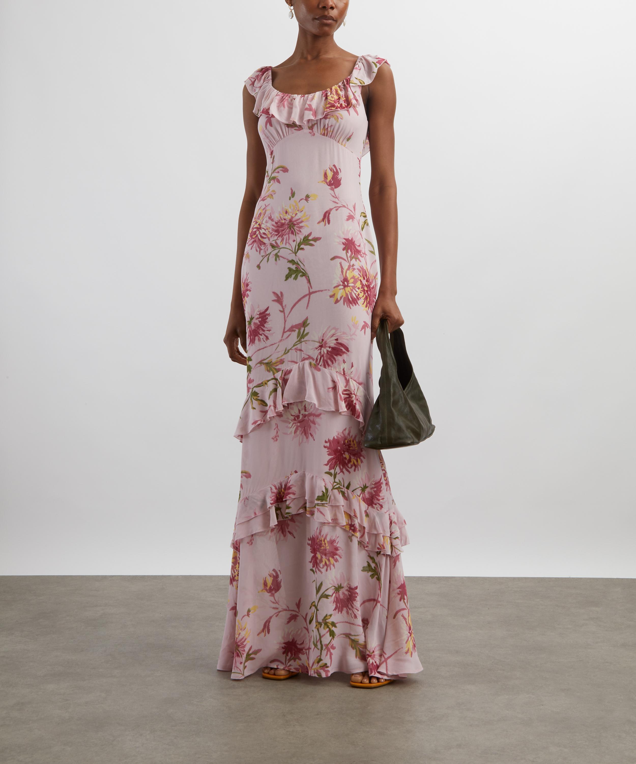 Reformation - Tripoli Chrysanthemum Maxi-Dress image number 1