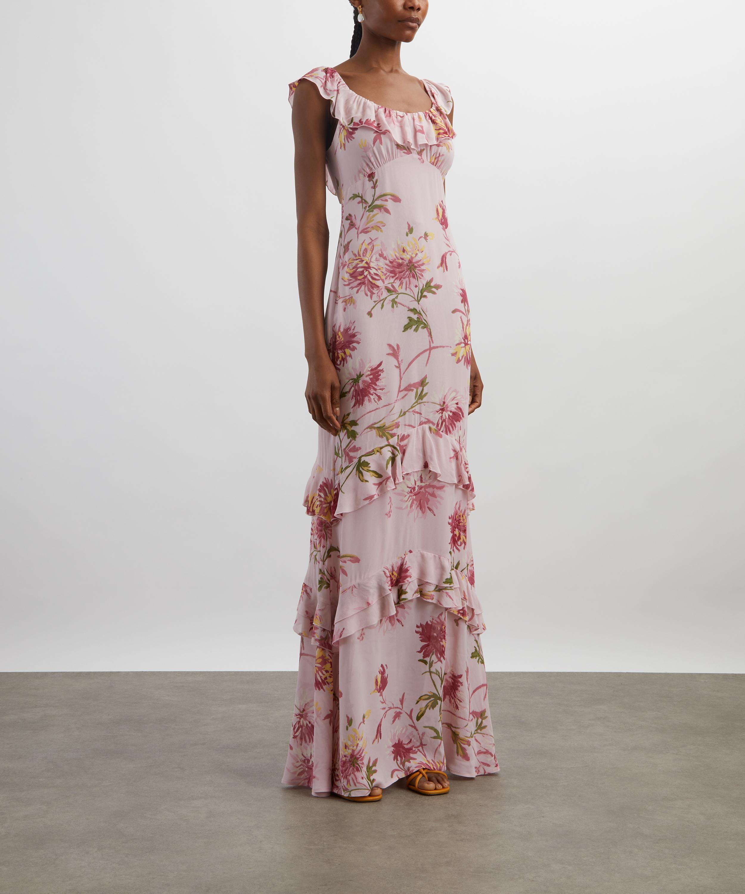 Reformation - Tripoli Chrysanthemum Maxi-Dress image number 2