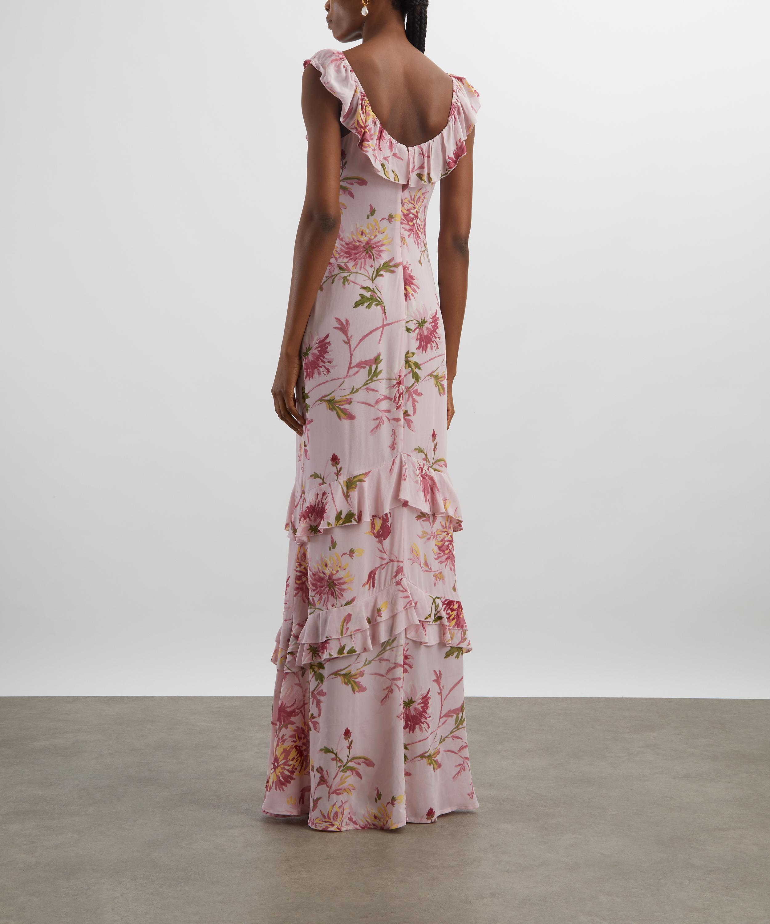 Reformation - Tripoli Chrysanthemum Maxi-Dress image number 3