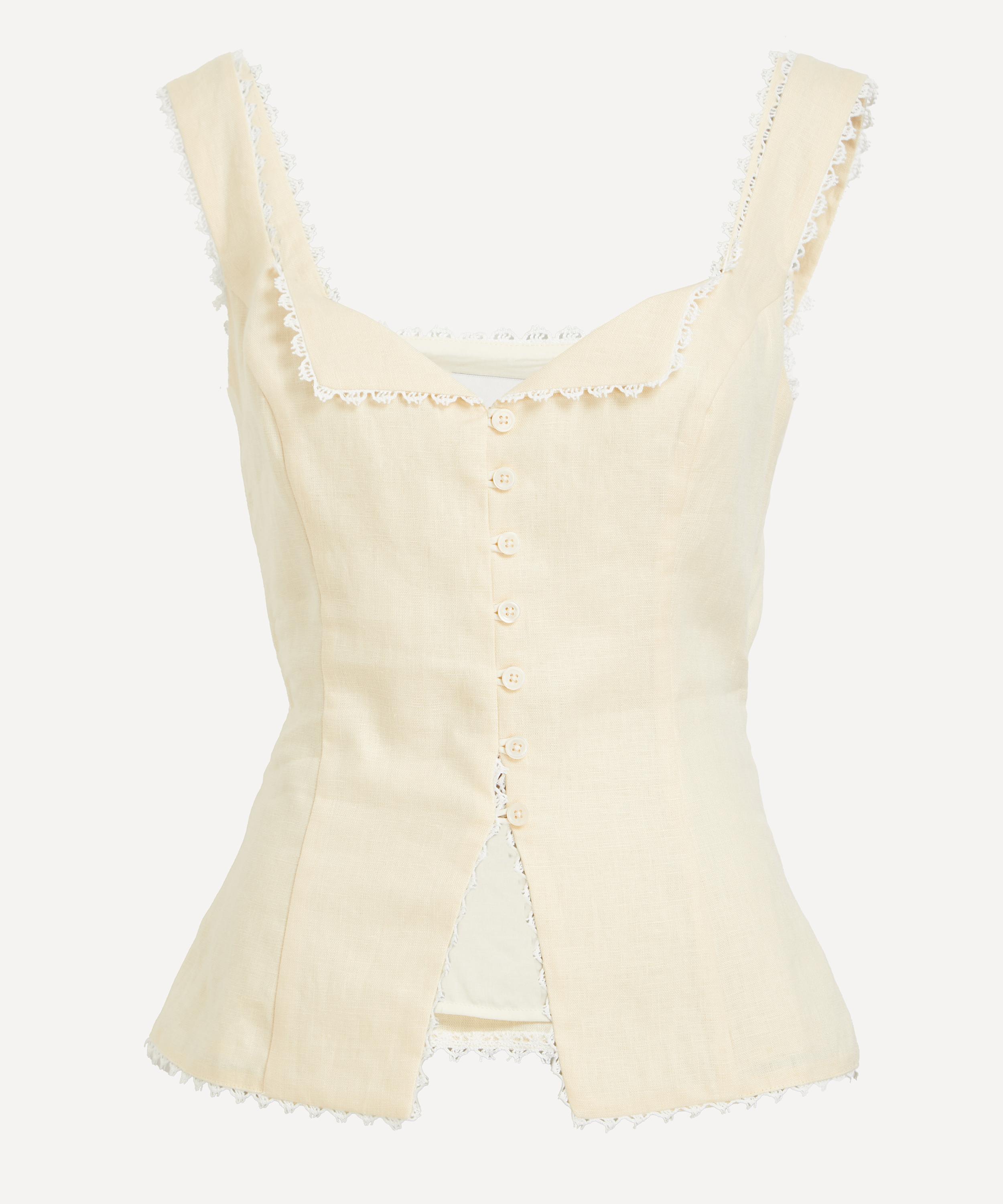 Reformation - Viola Linen Top image number 0