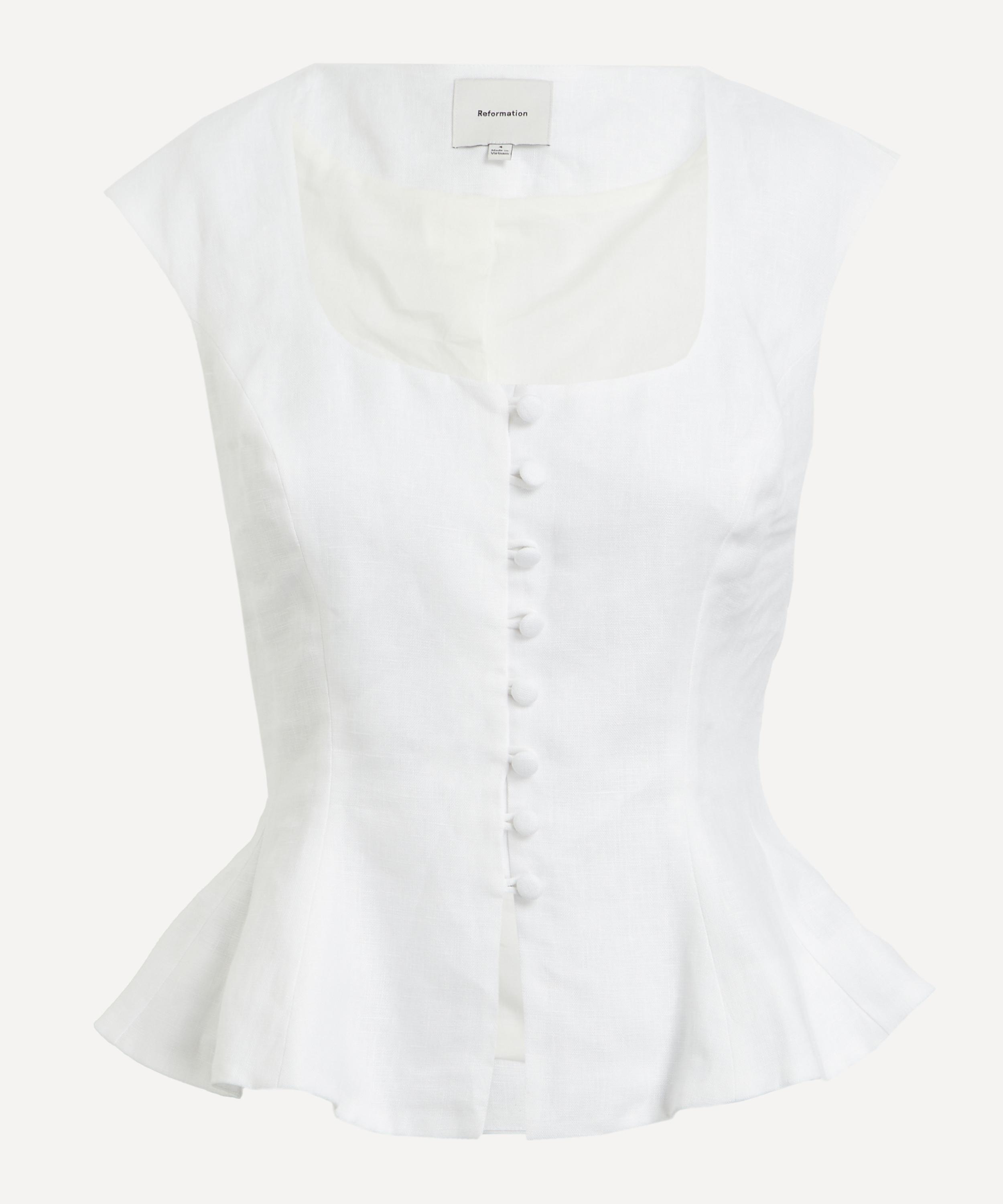 Reformation - Paolina Linen Top image number 0