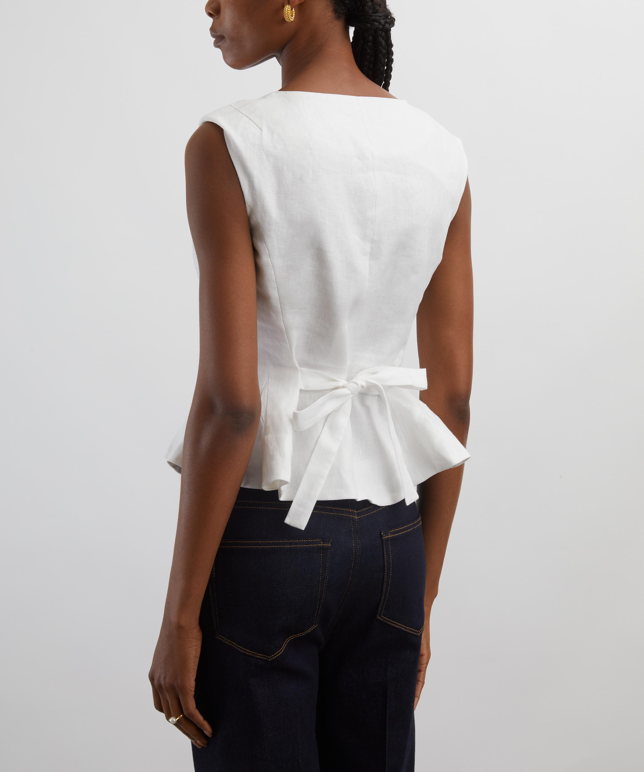Reformation - Paolina Linen Top image number 3