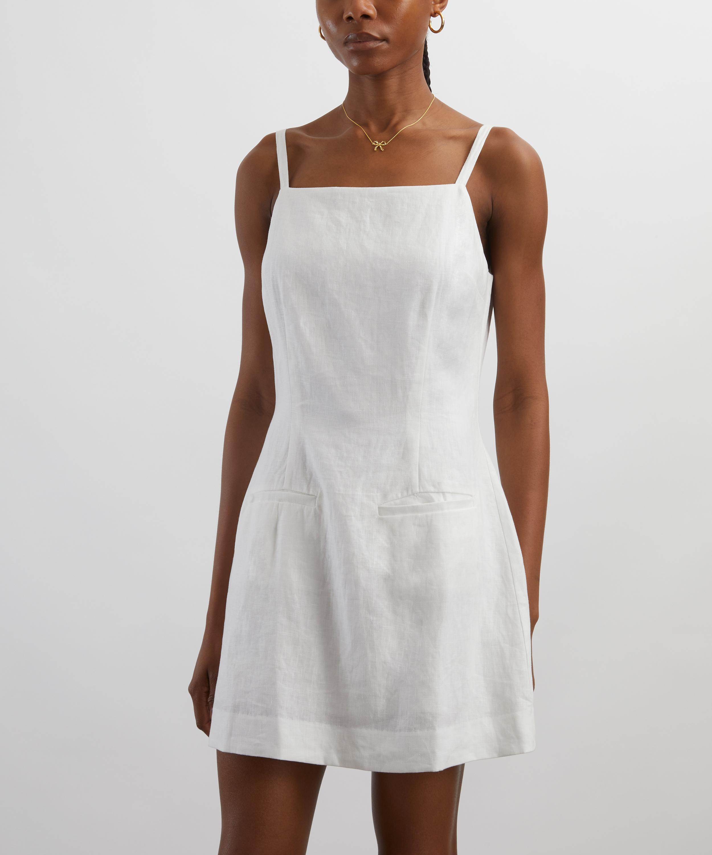 Reformation - Phillipa Linen Mini Dress image number 2