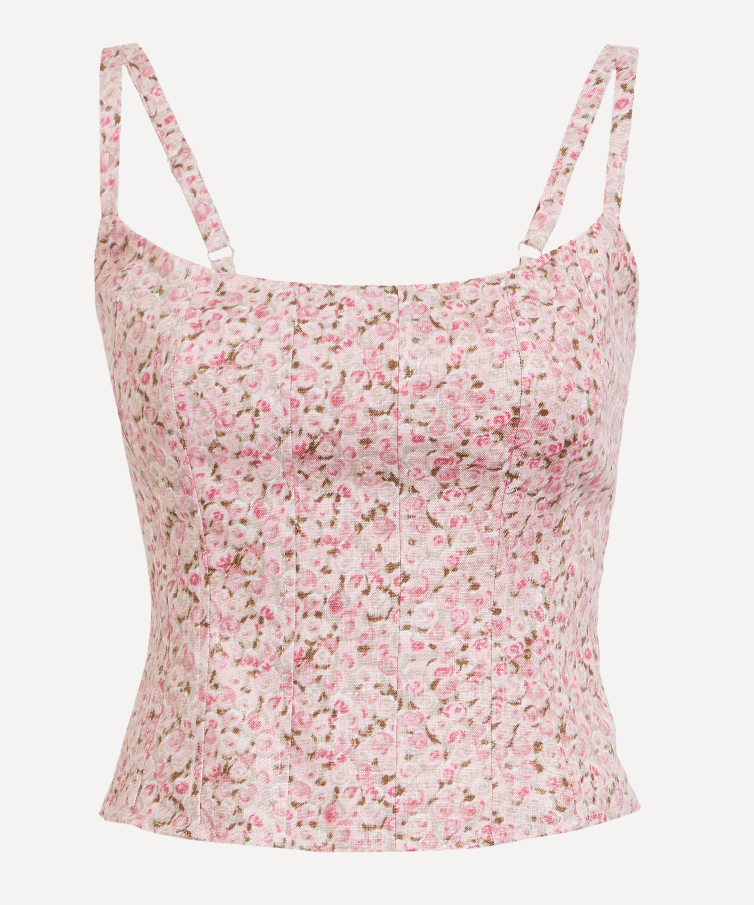 Reformation - Hattie Linen Rosin Top image number 0