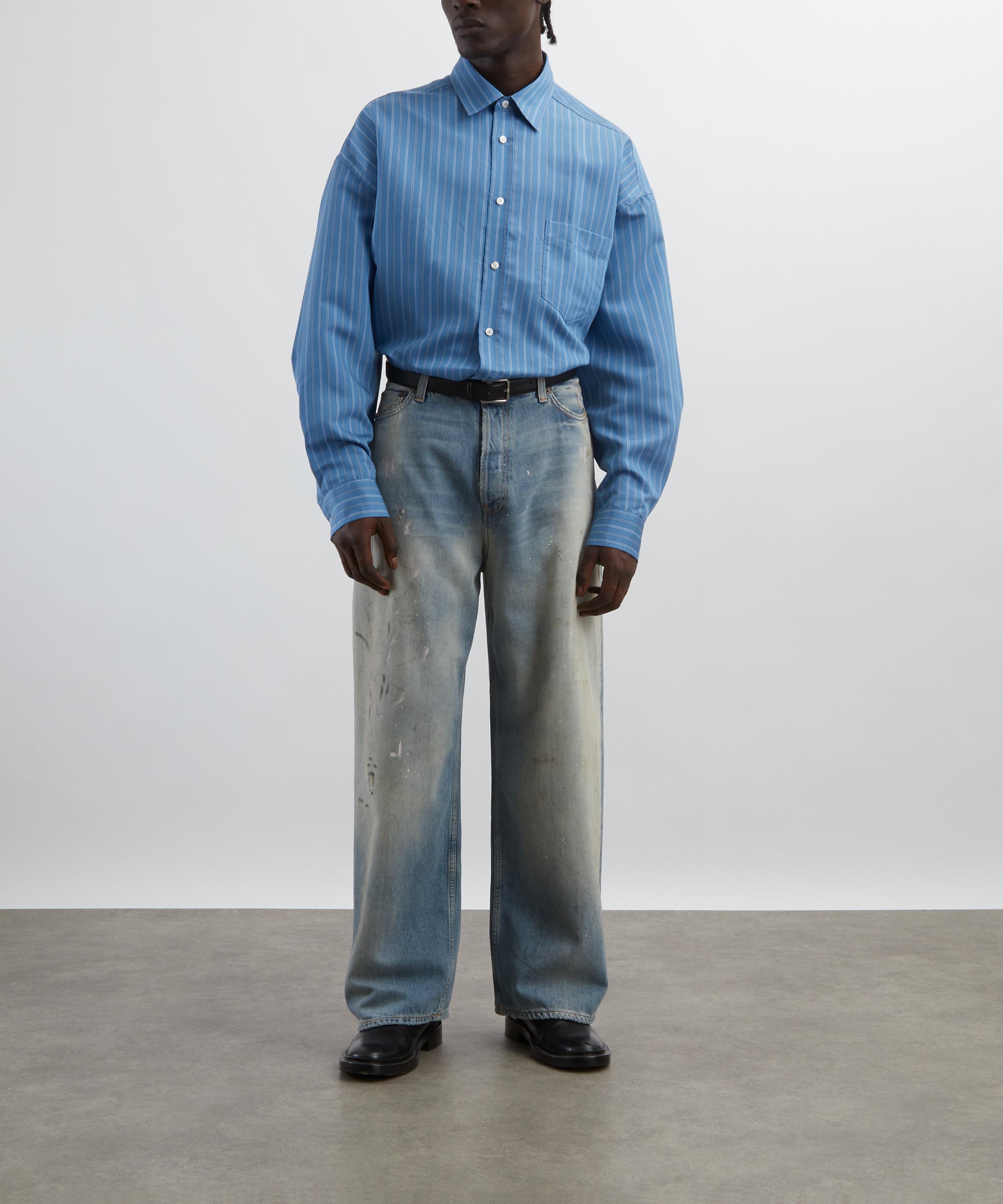 Acne Studios - Blue Button-Up Shirt image number 1
