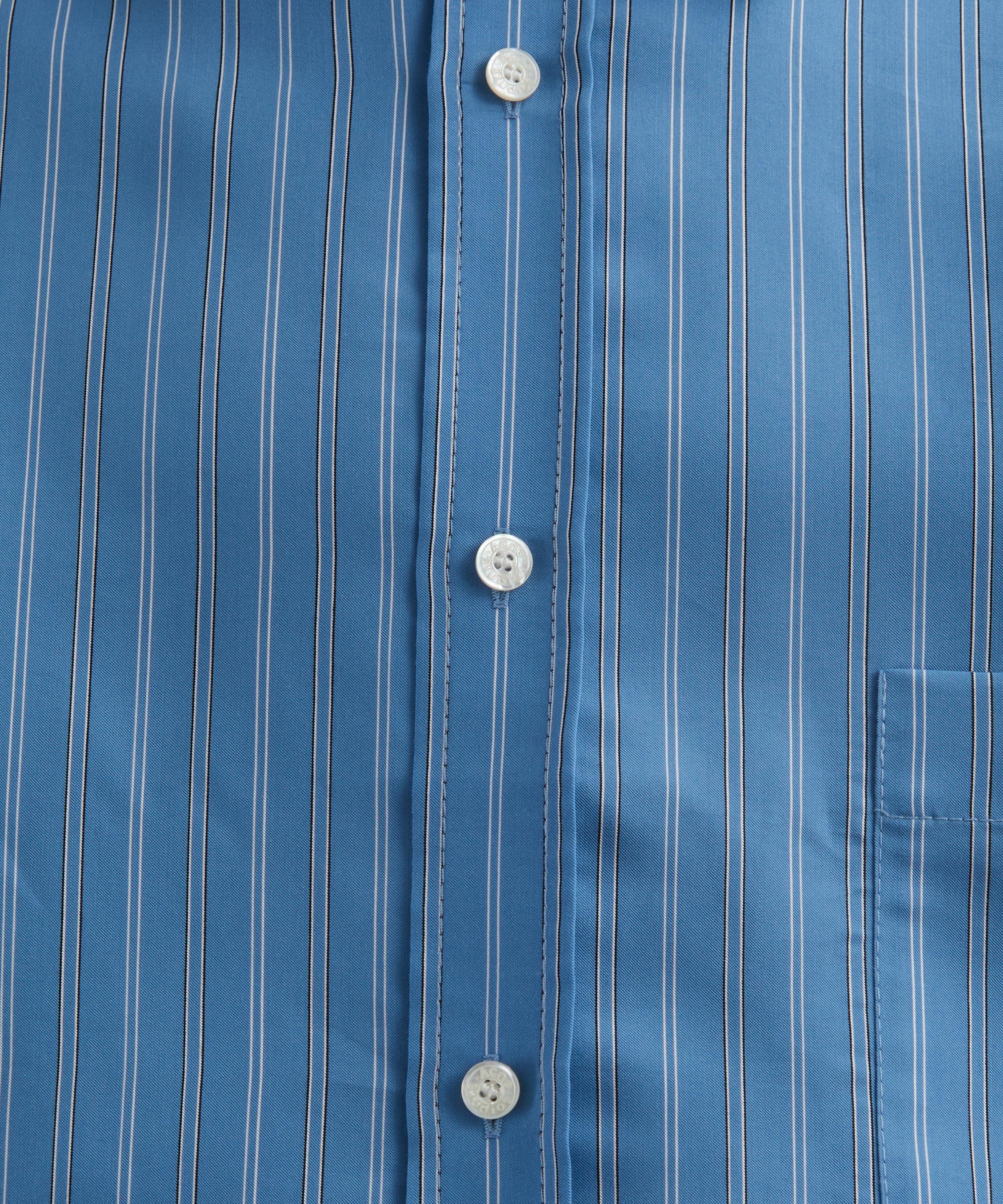 Acne Studios - Blue Button-Up Shirt image number 4