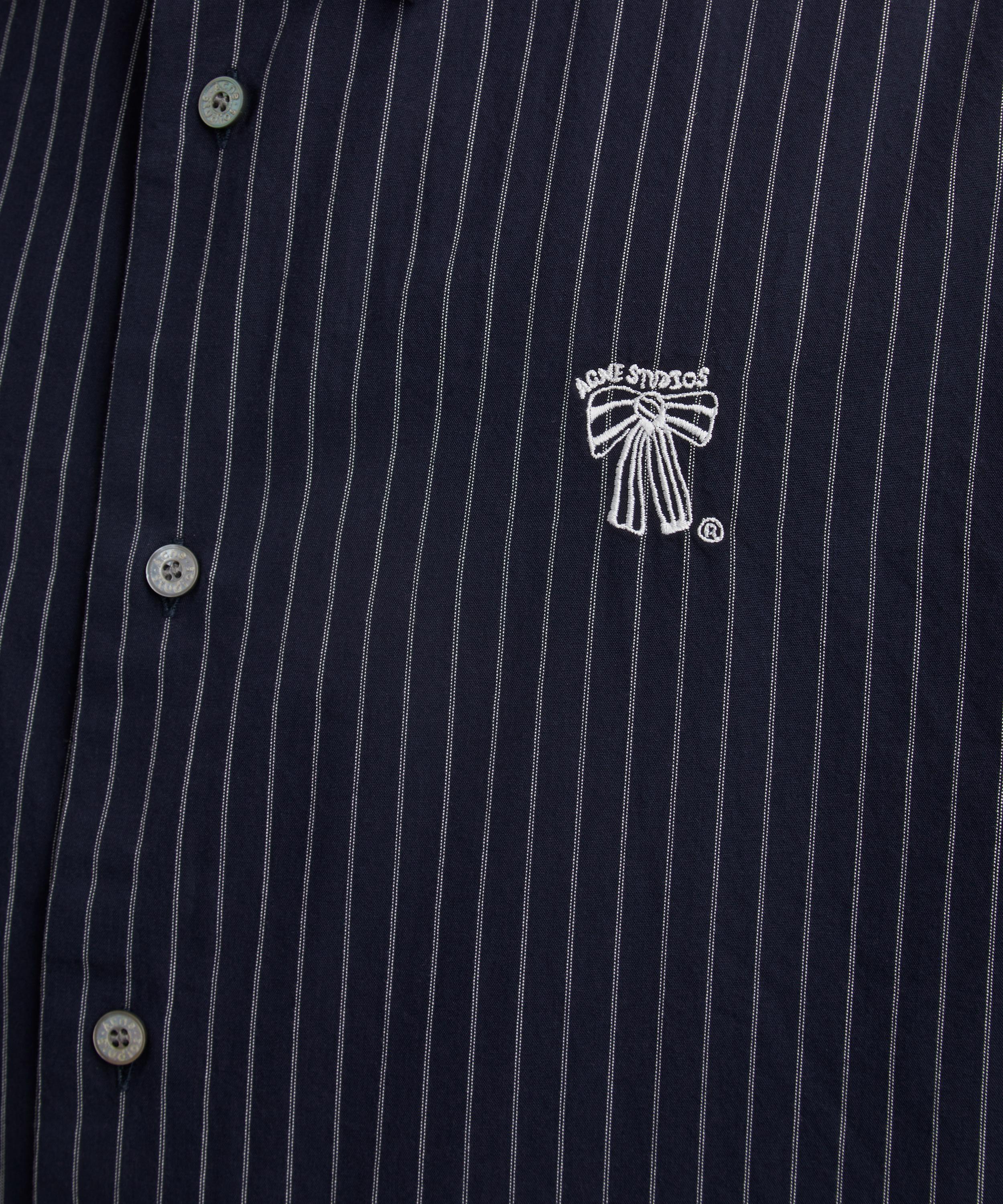 Acne Studios - Stripe Button-Up Shirt image number 4