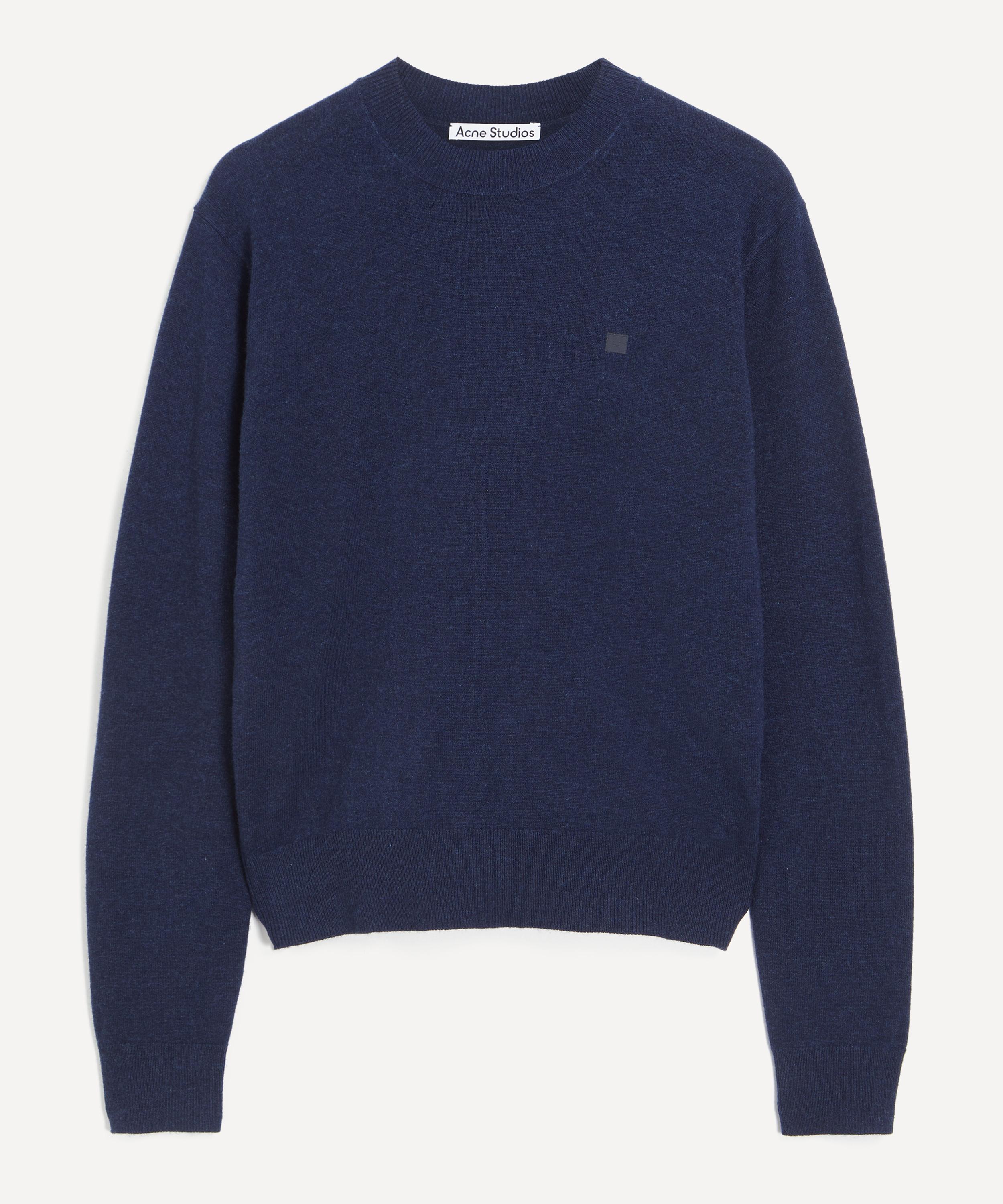 Acne Studios - Navy Crew-Neck Yak-Wool Jumper