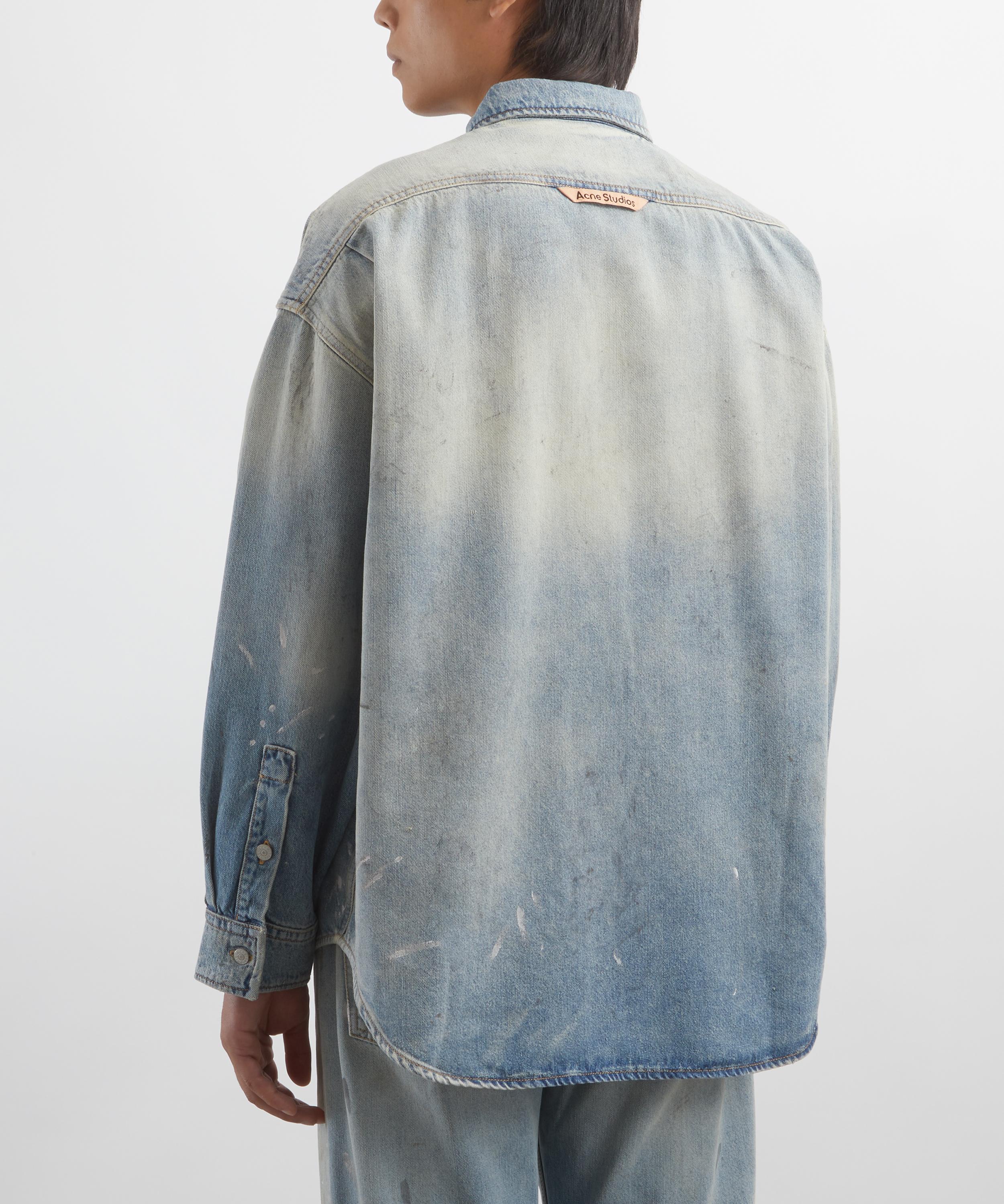 Acne Studios - Light Blue Denim Shirt image number 3