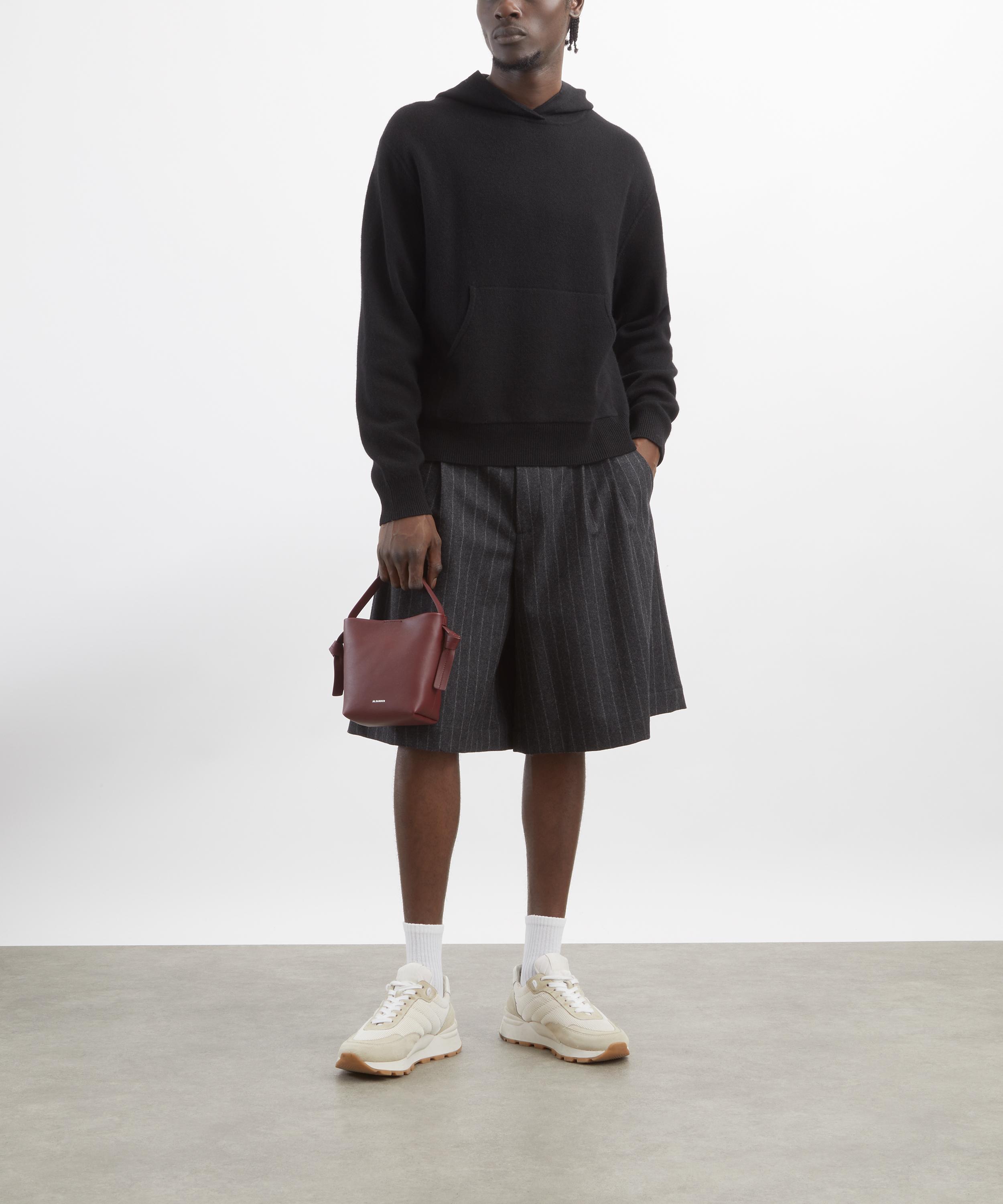 Acne Studios - Black Cashmere Hoodie image number 1