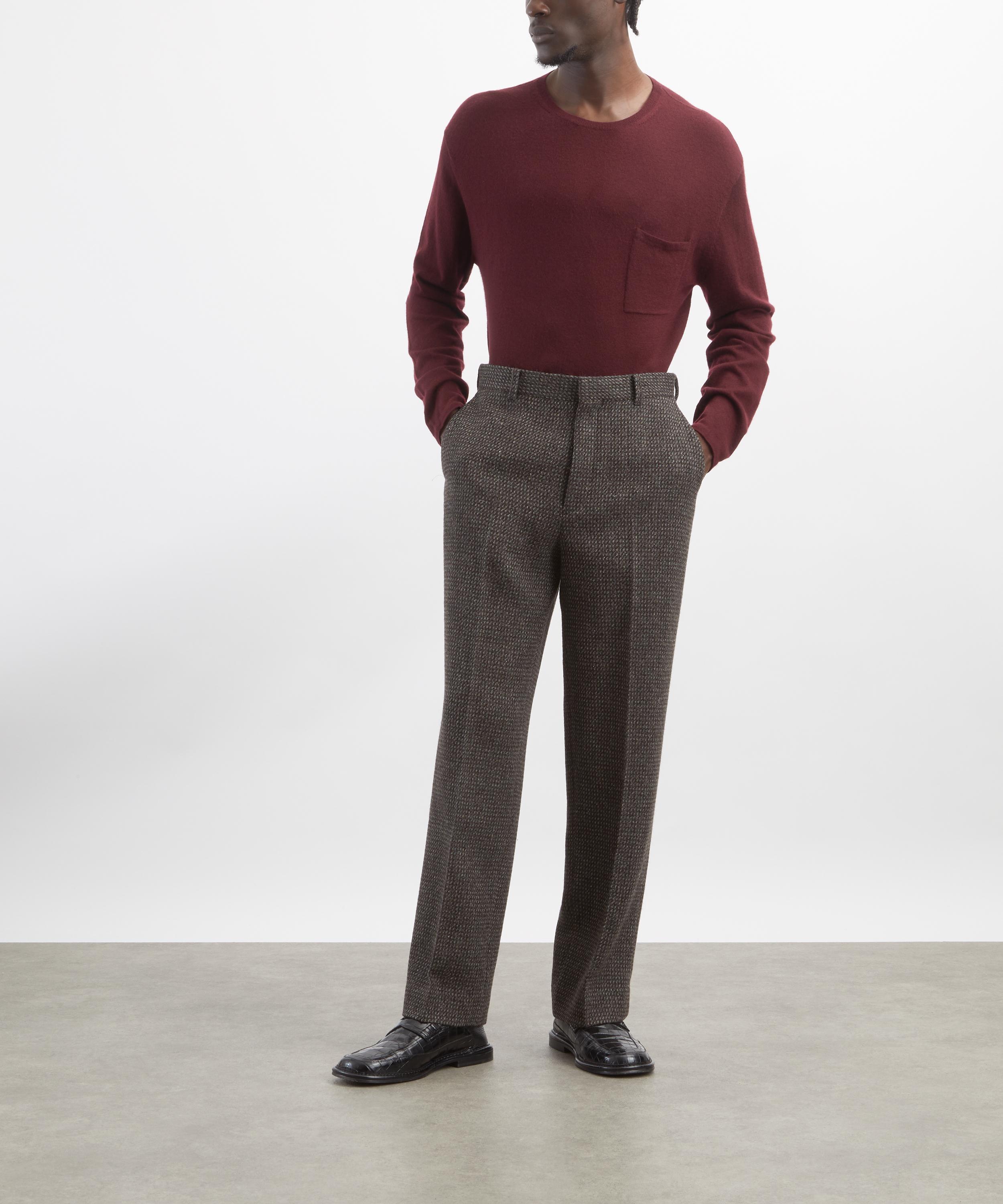 Acne Studios - Burgundy Cashmere Jumper image number 1