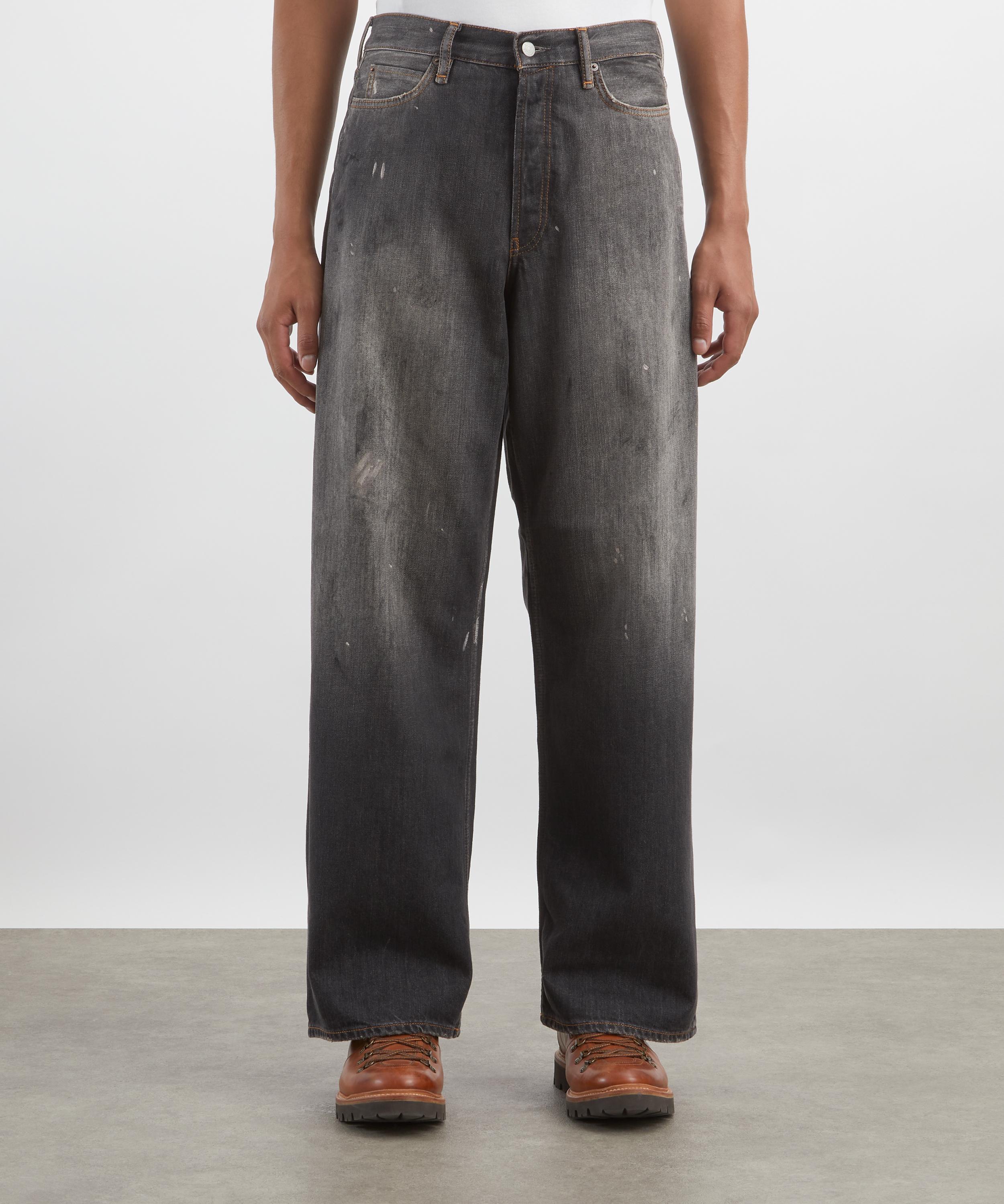 Acne Studios - Black Trafalgar Wide-Leg Jeans image number 2