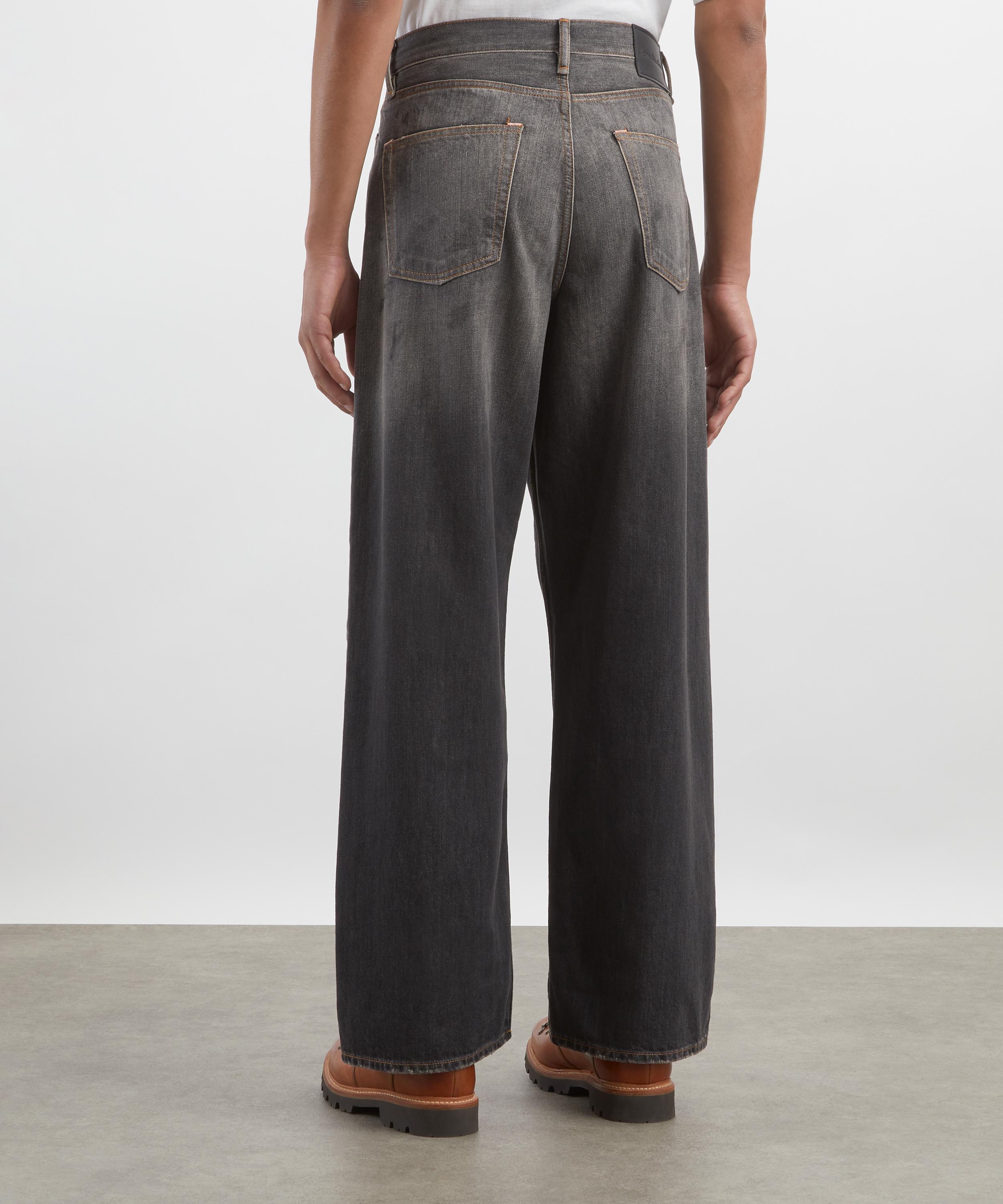 Acne Studios - Black Trafalgar Wide-Leg Jeans image number 3