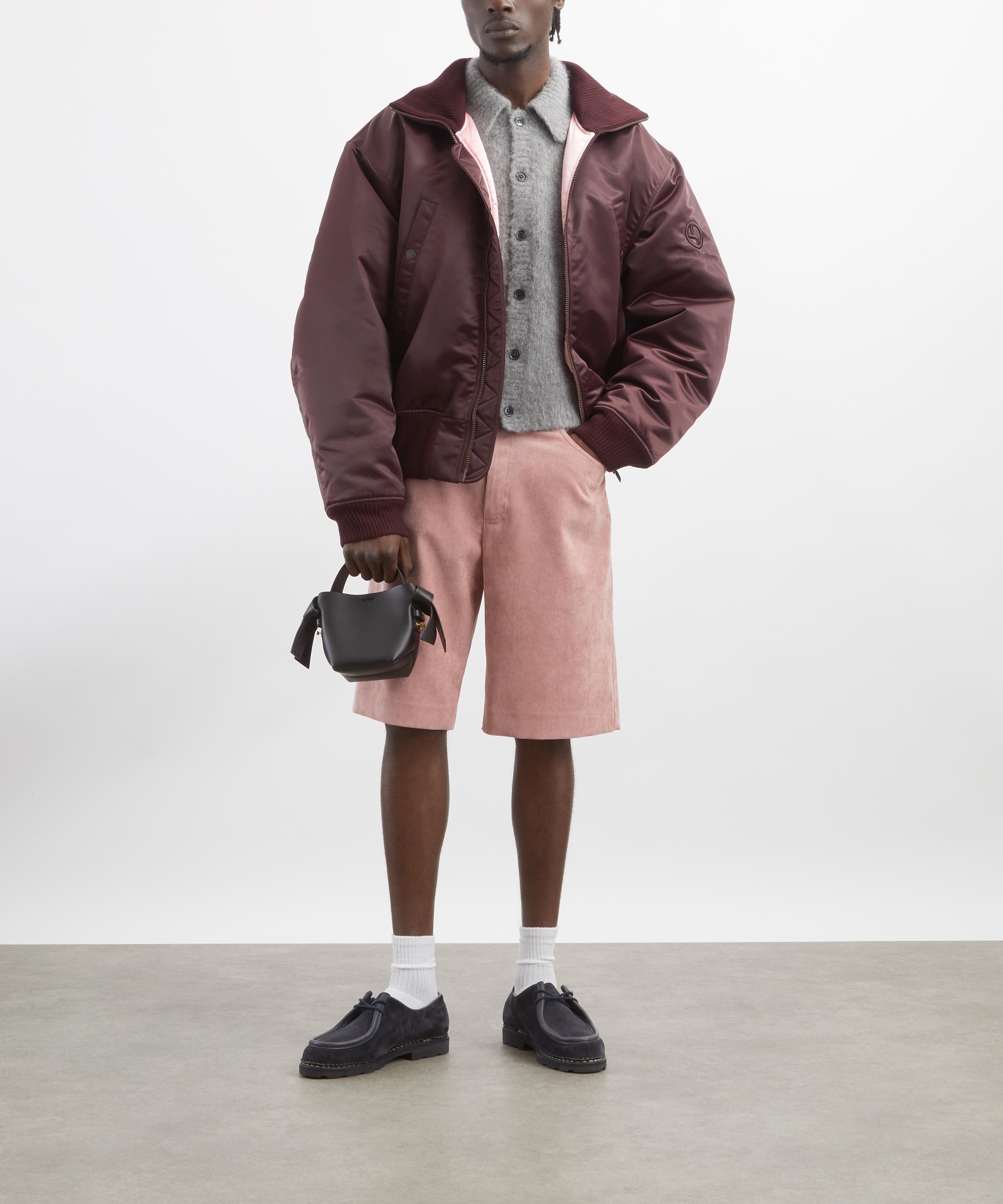 Acne Studios - Burgundy Technical Bomber Jacket image number 1