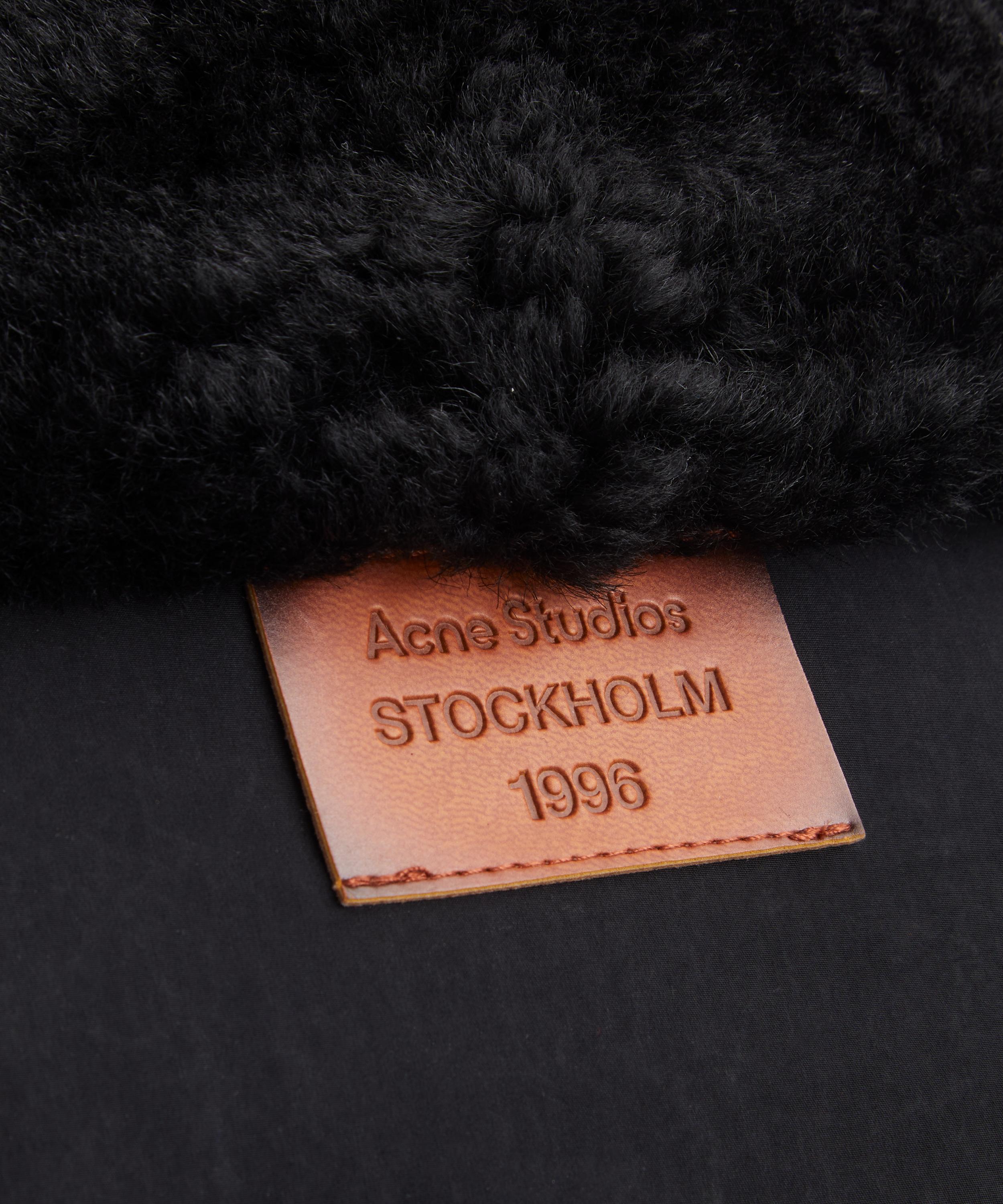 Acne Studios - Shearling Collar Padded Jacket image number 4