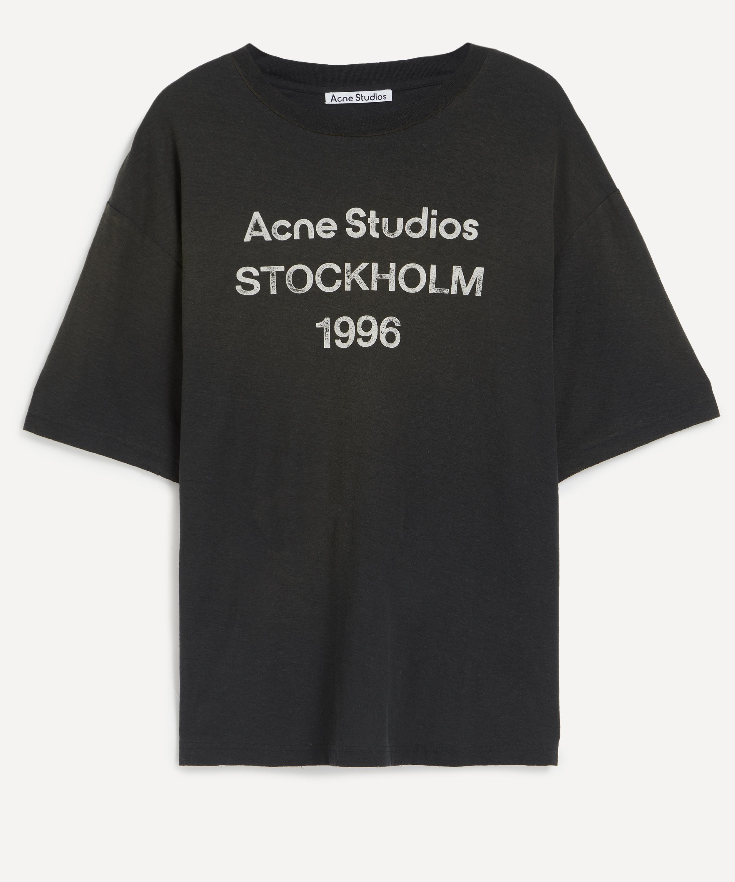 Acne Studios - Relaxed Short-Sleeve Logo T-Shirt image number 0
