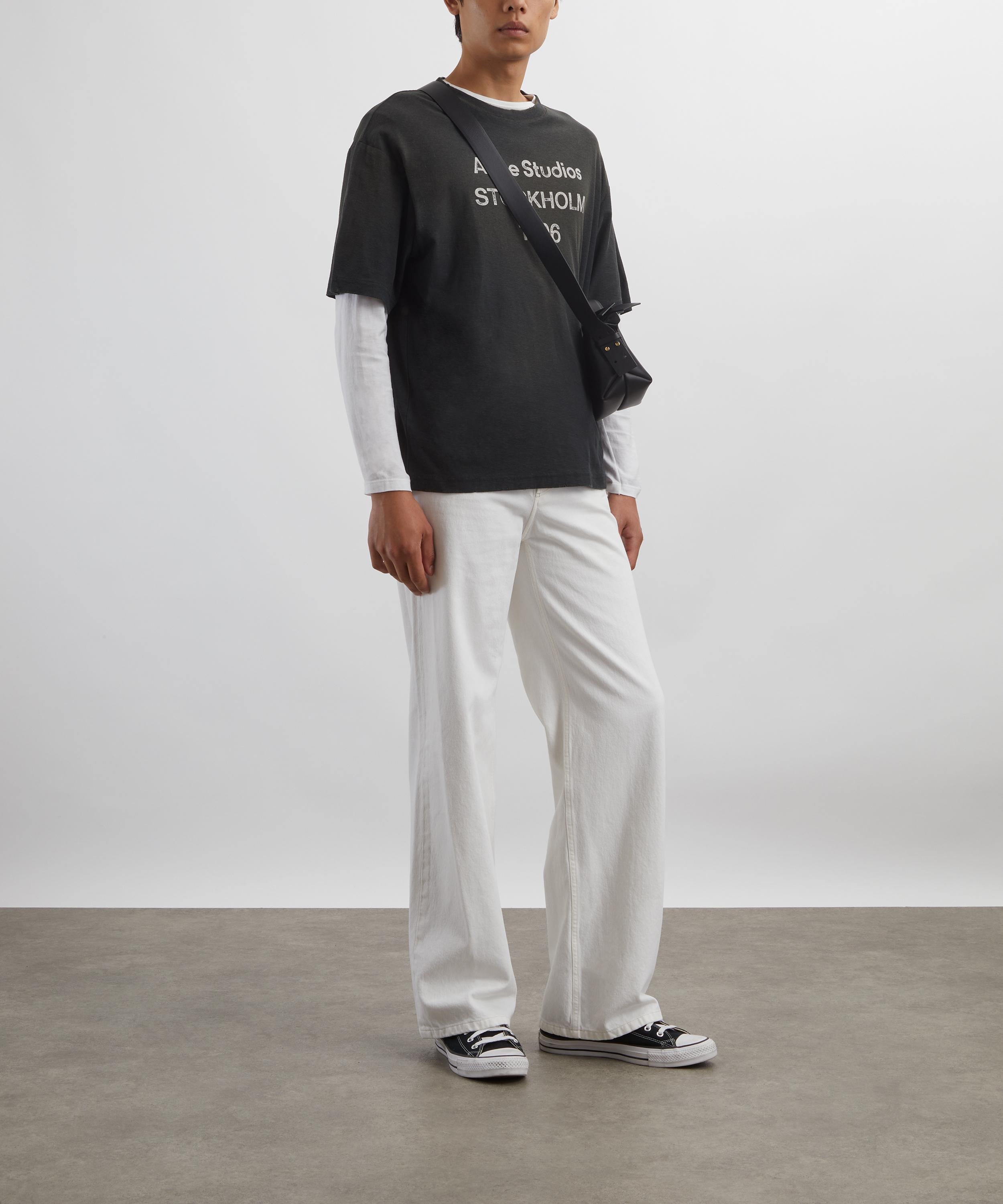 Acne Studios - Relaxed Short-Sleeve Logo T-Shirt image number 1
