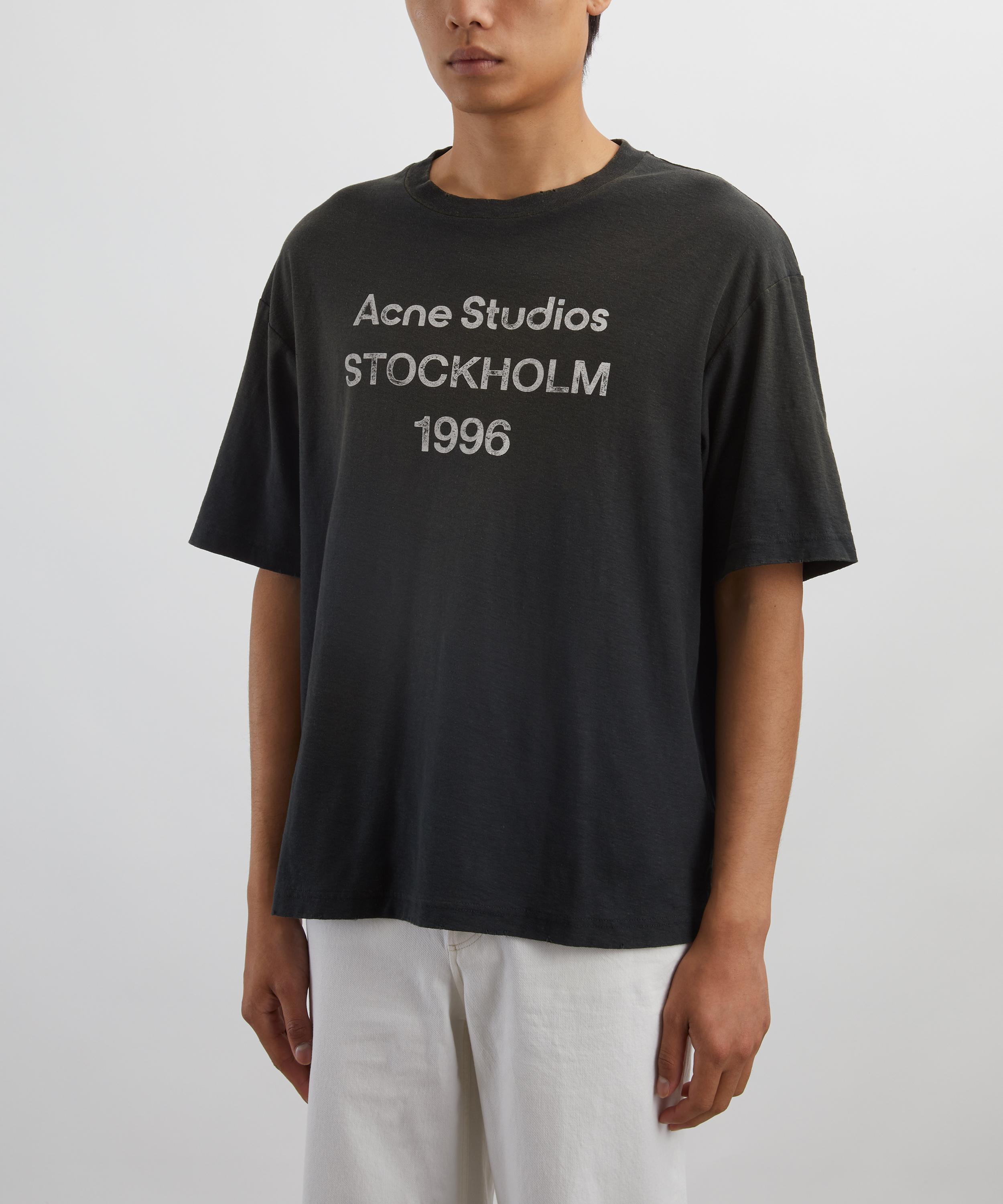 Acne Studios - Relaxed Short-Sleeve Logo T-Shirt image number 2