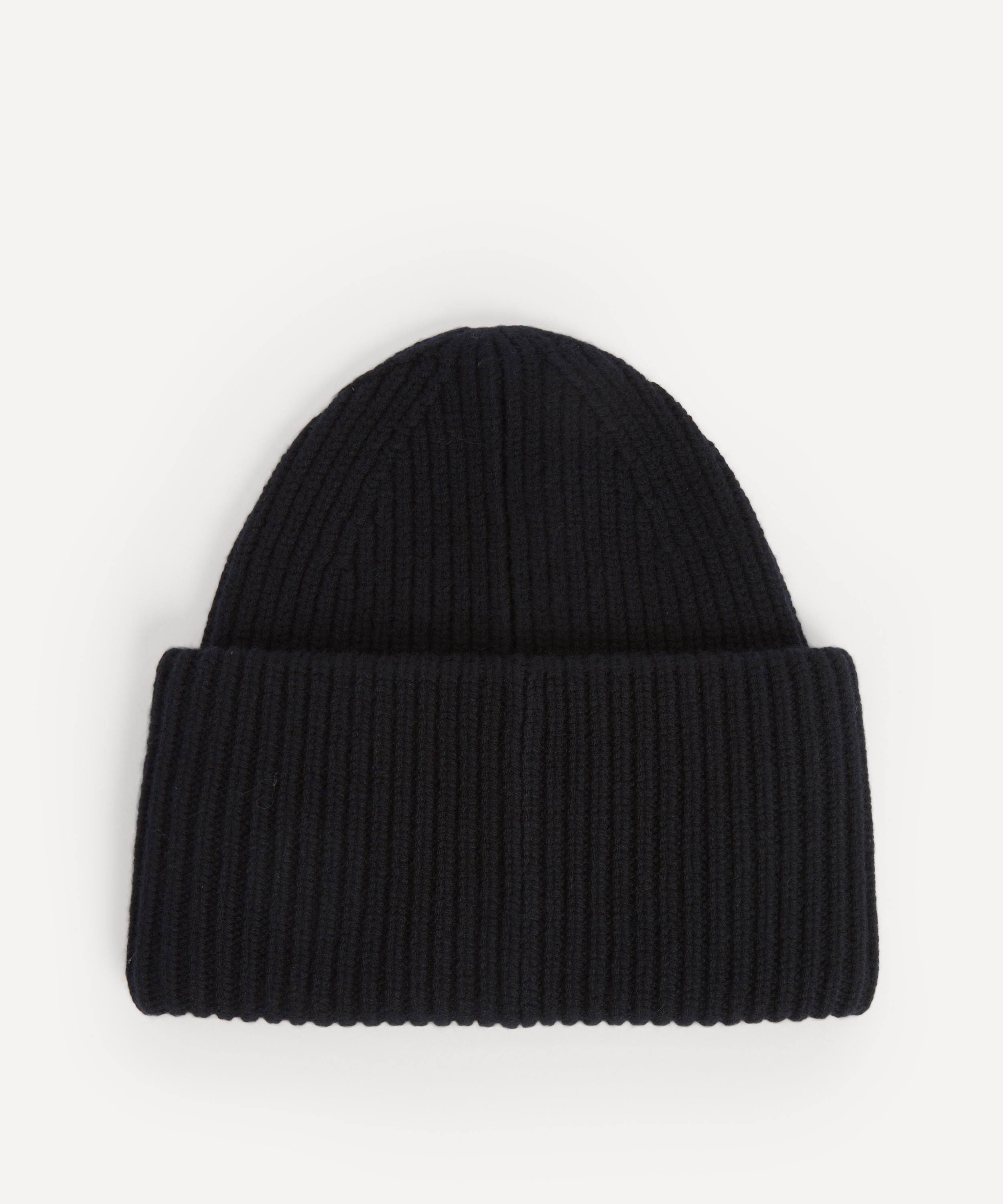 Acne Studios - Large Face Logo Beanie Hat image number 2