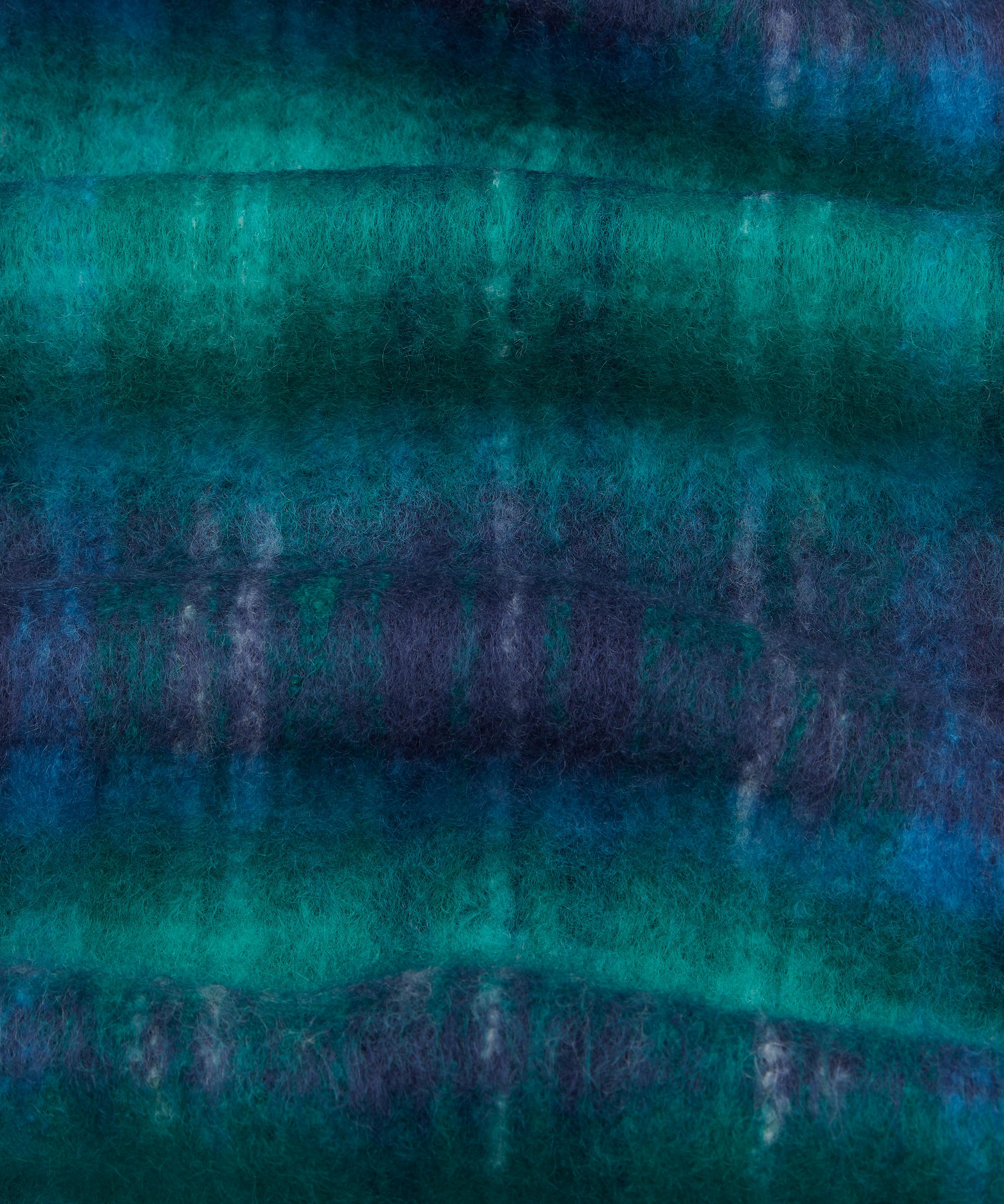 Acne Studios - Check Mohair Scarf image number 3