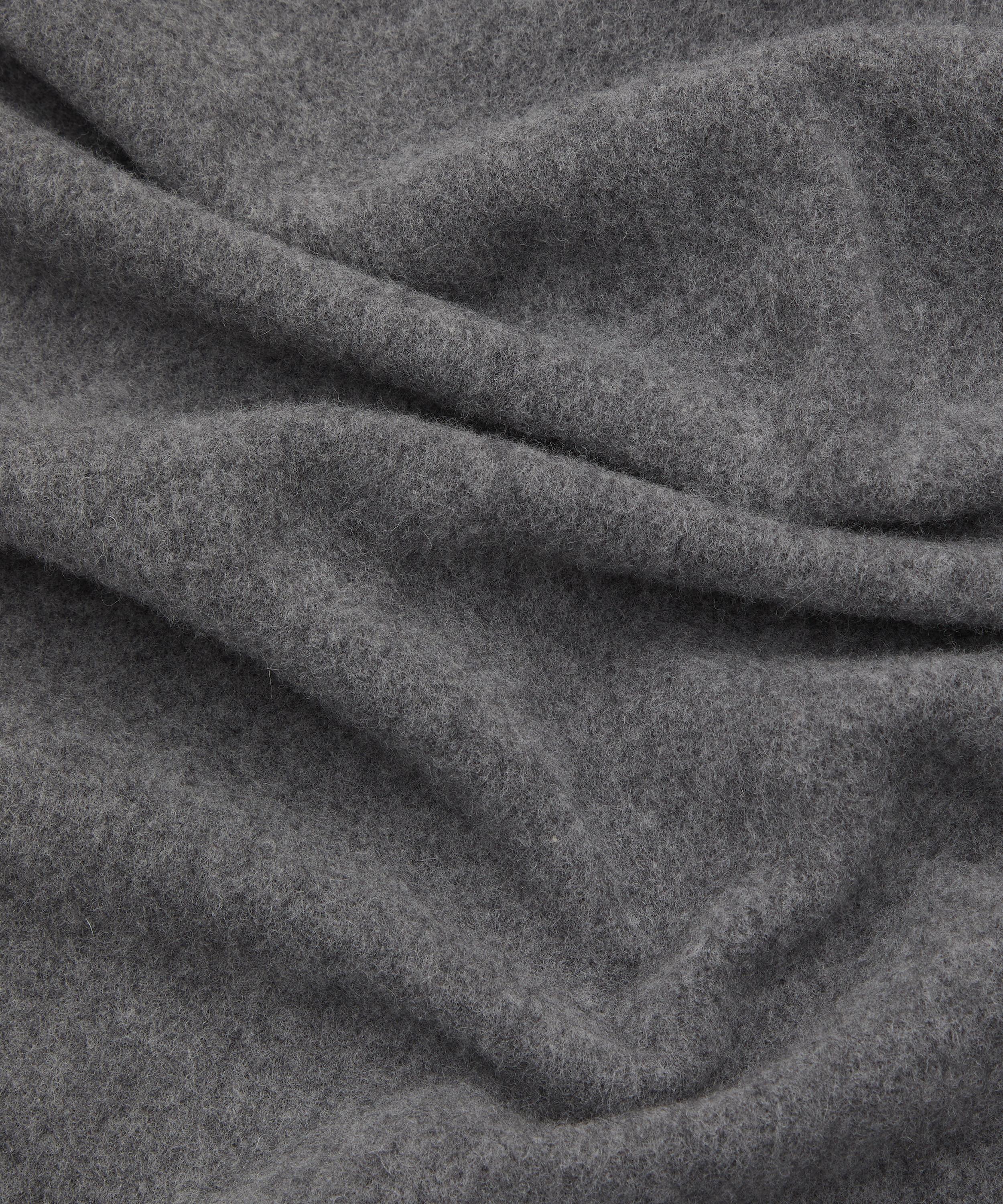 Acne Studios - Narrow Fringed Wool Scarf image number 3