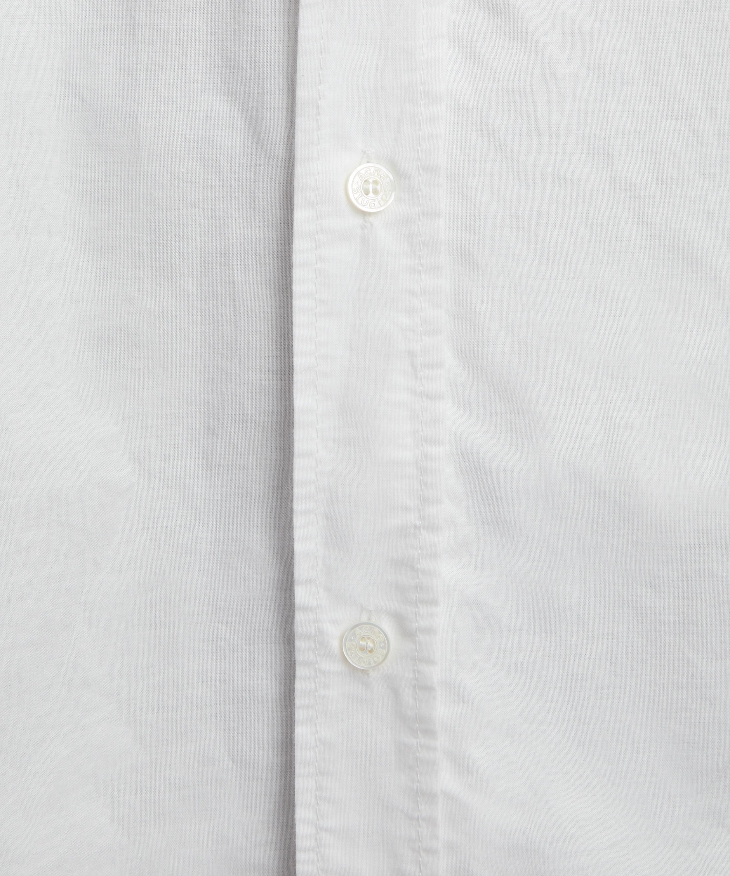 Acne Studios - Cotton Poplin Relaxed Shirt image number 4