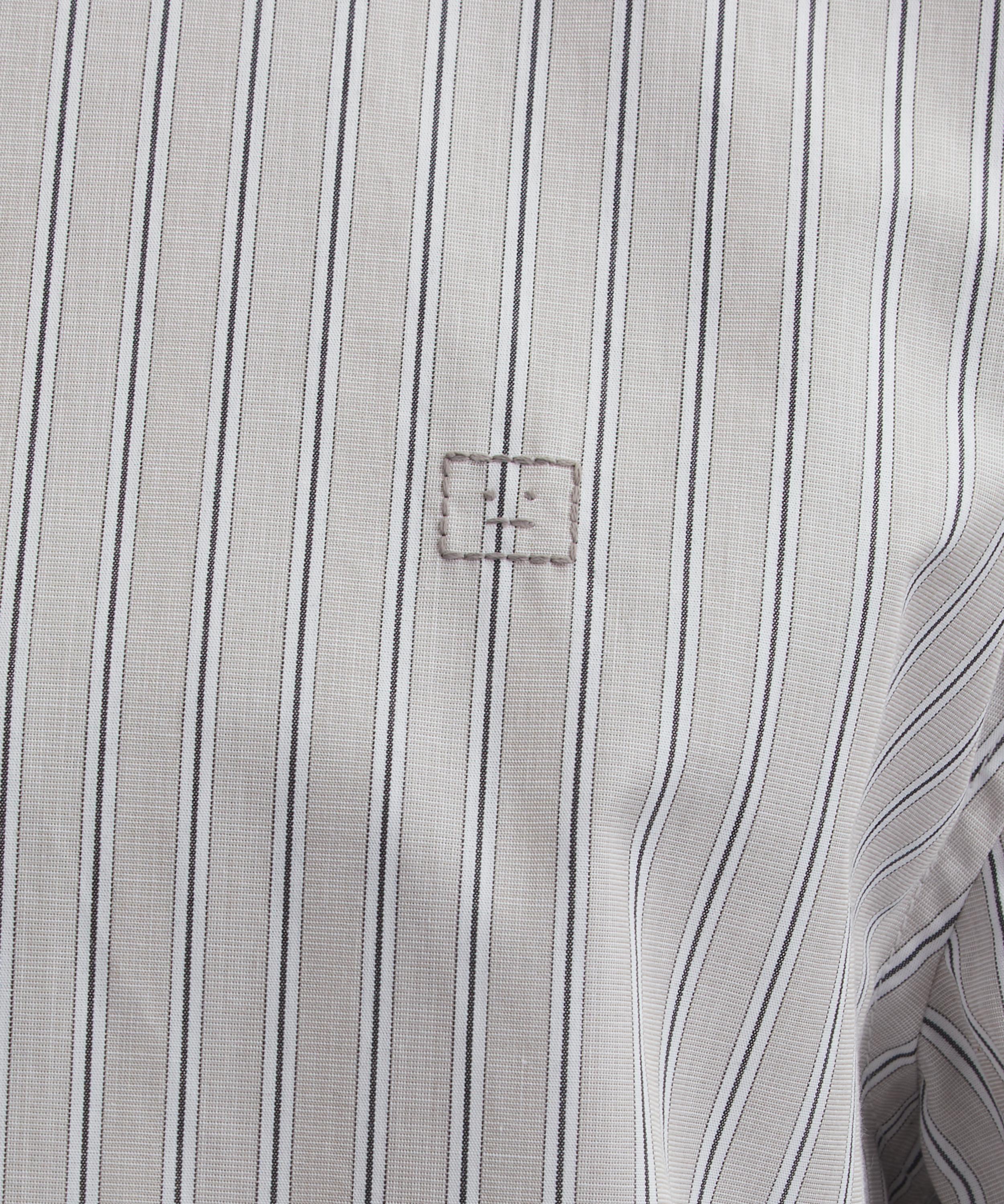 Acne Studios - Contrast Collar Button-Up Shirt image number 4
