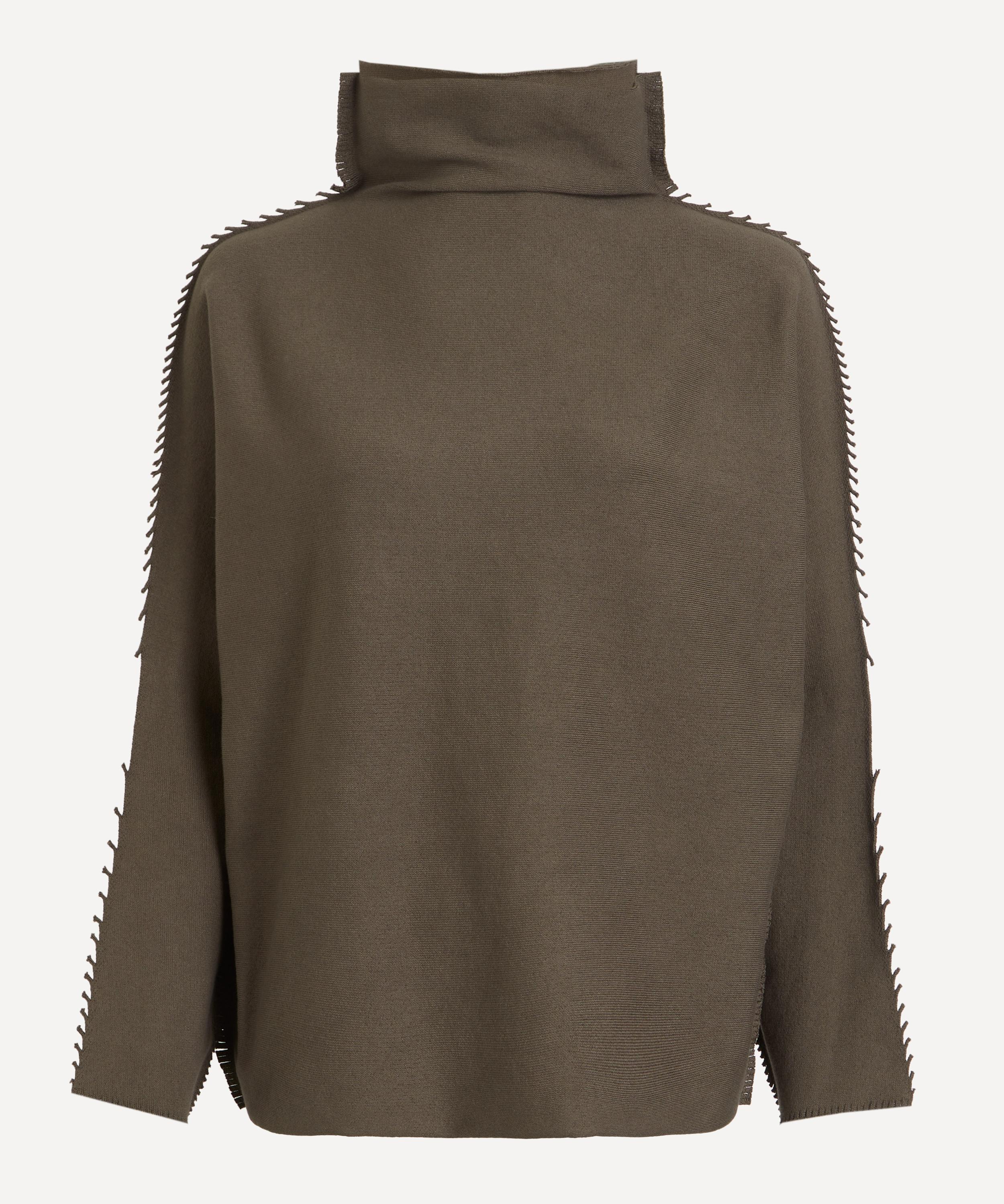 Issey Miyake - CAMPAGNE Funnel-Neck Top image number 0