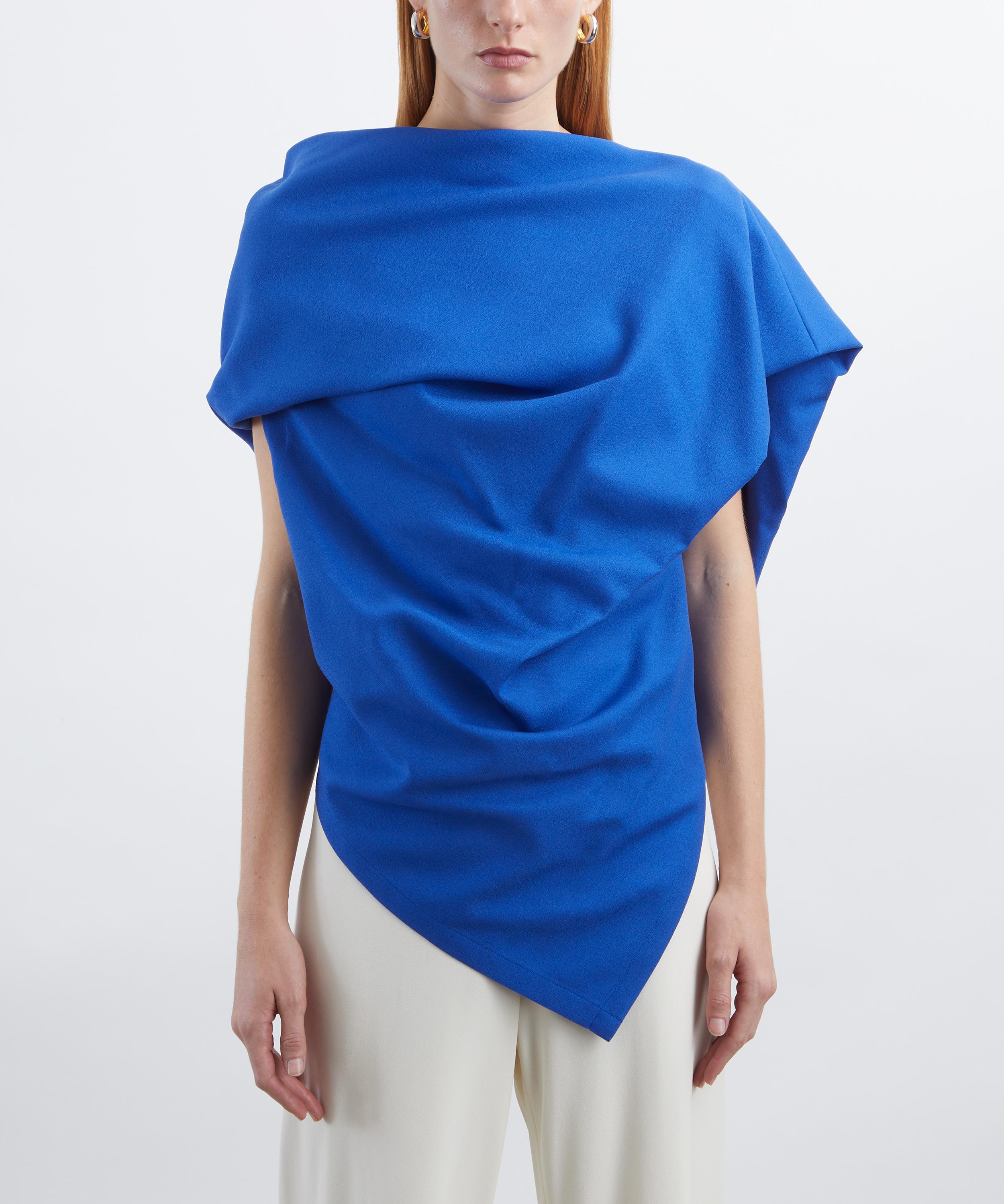 Issey Miyake - UNI-FORM Wool Draped Top image number 2