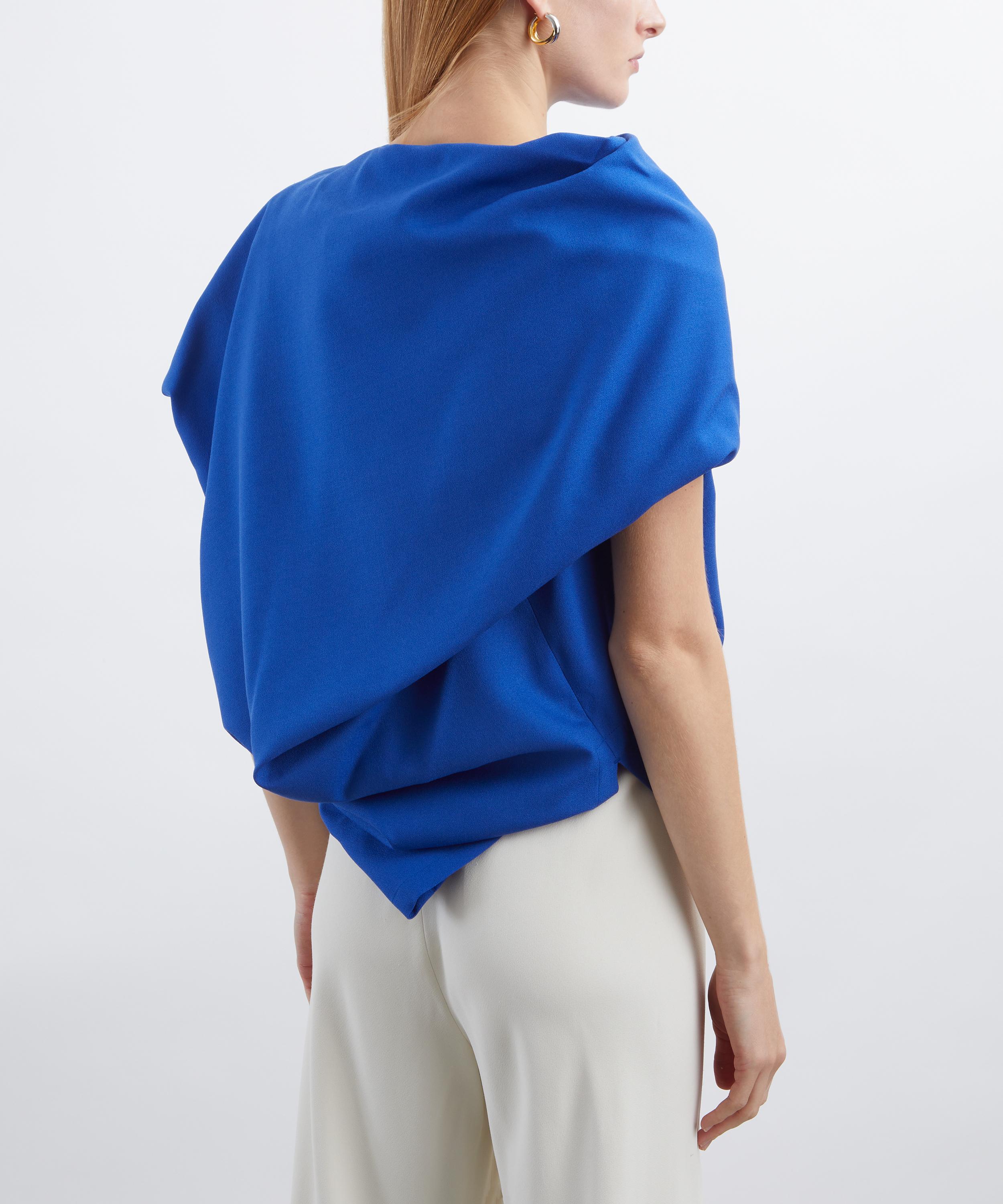 Issey Miyake - UNI-FORM Wool Draped Top image number 3