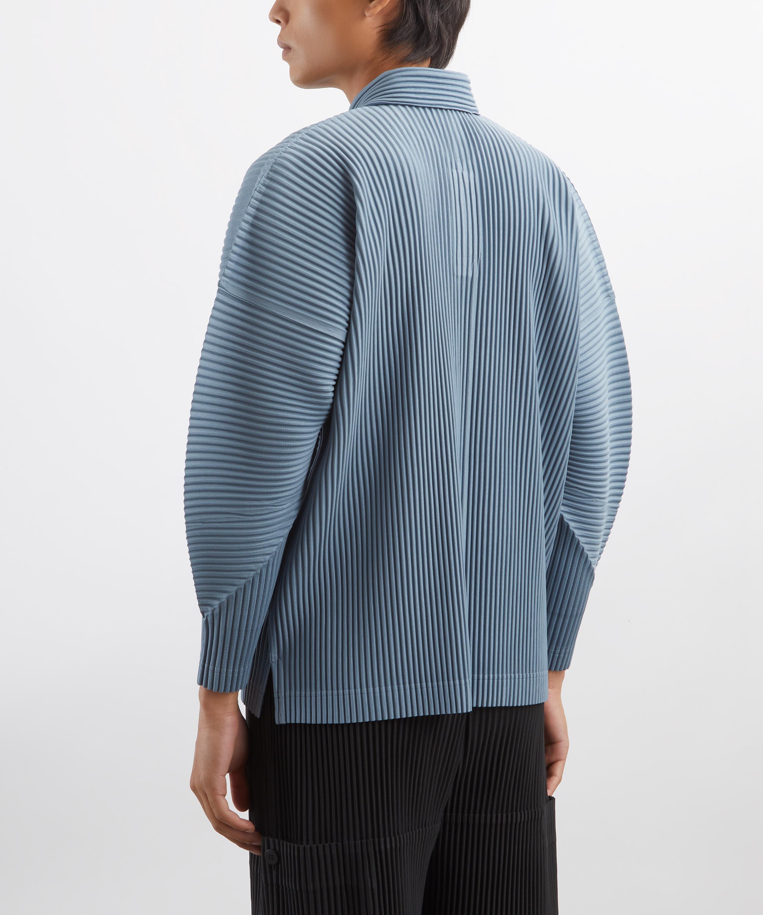 HOMME PLISSÉ ISSEY MIYAKE - MC AUGUST Pleated Polo Shirt image number 3