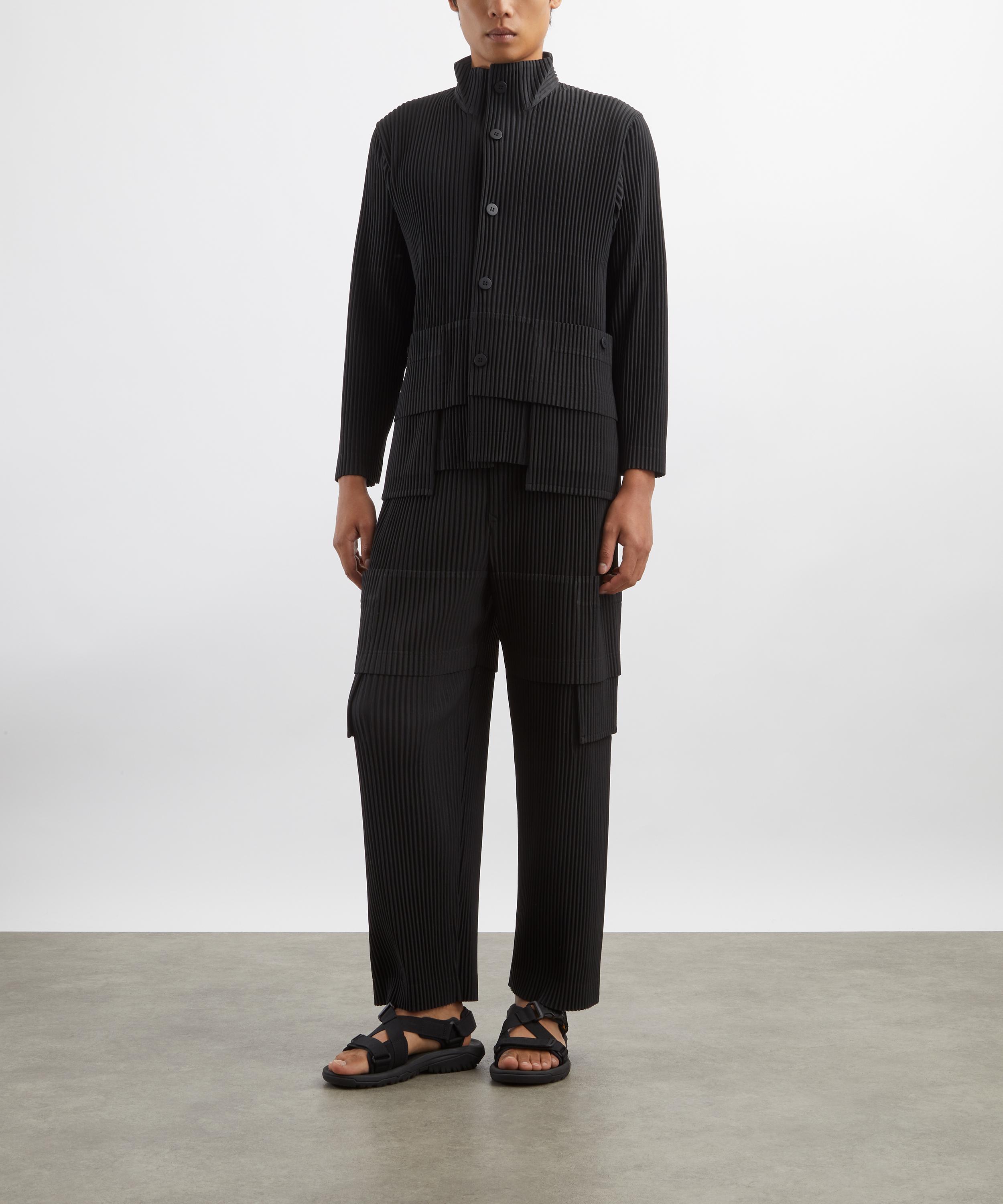 HOMME PLISSÉ ISSEY MIYAKE - MULTI-POCKET Pleated Jacket image number 1
