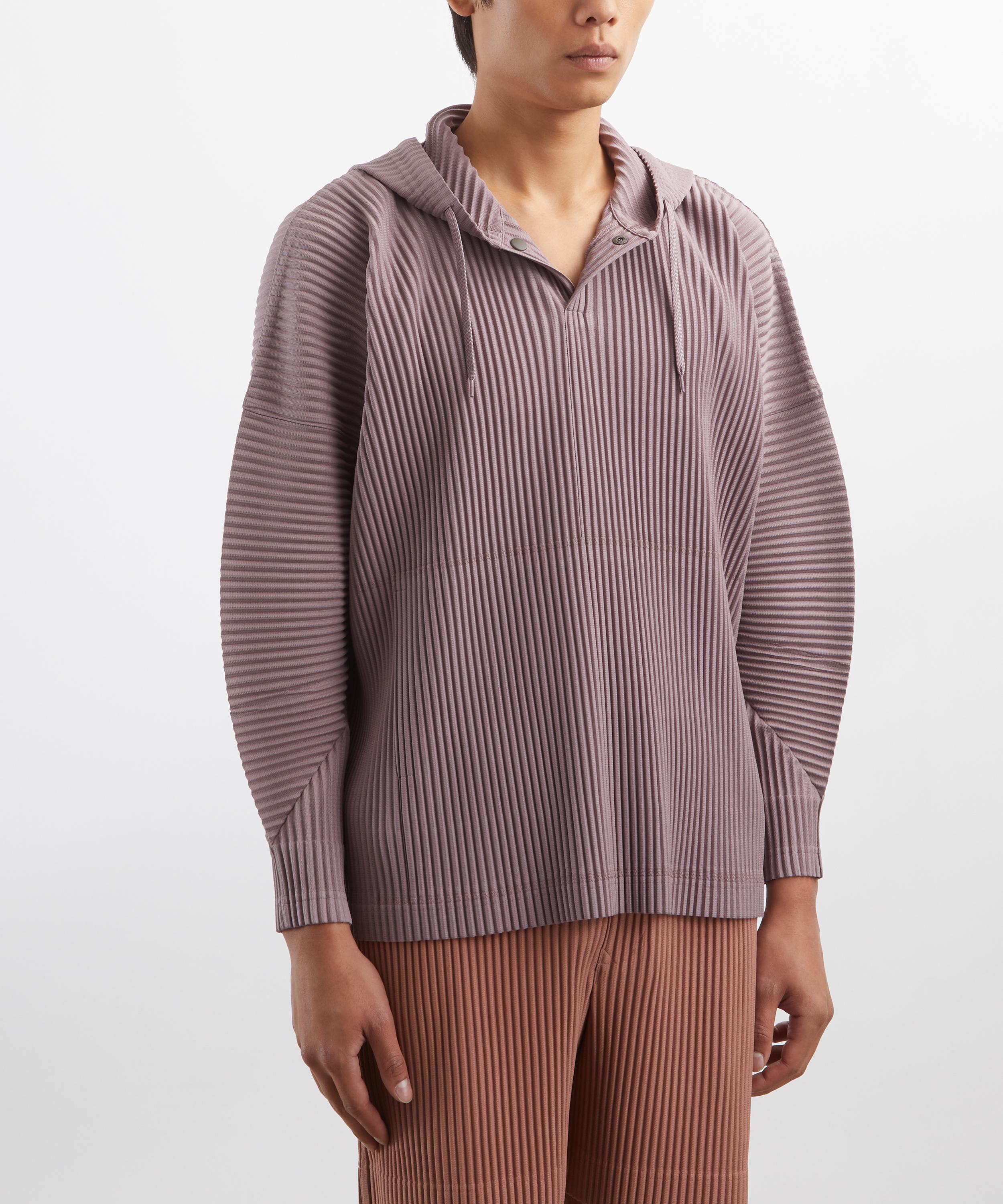 HOMME PLISSÉ ISSEY MIYAKE - COLOUR PLEATS Pleated Hoodie image number 2