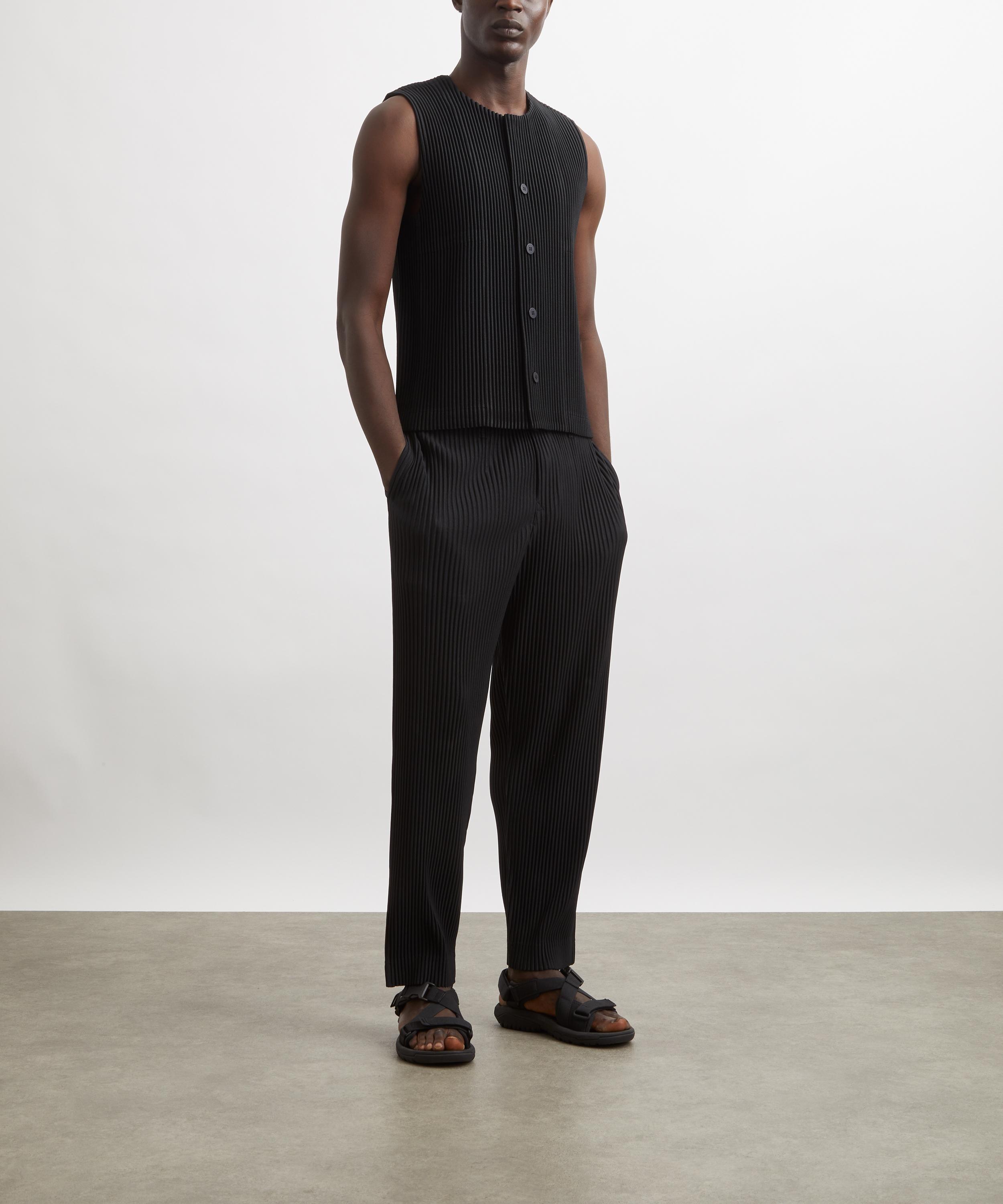 HOMME PLISSÉ ISSEY MIYAKE - KERSEY PLEATS Waistcoat image number 1