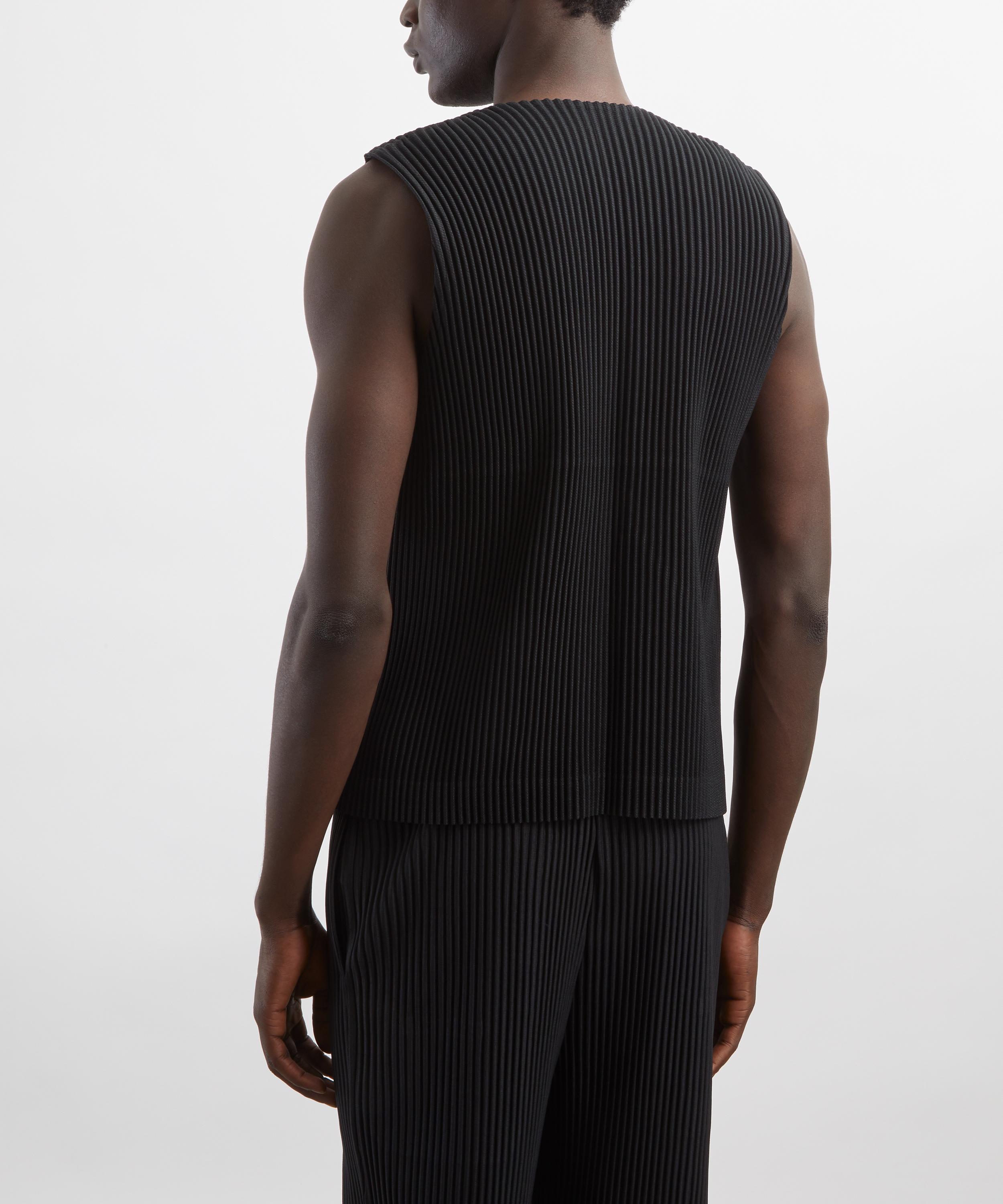 HOMME PLISSÉ ISSEY MIYAKE - KERSEY PLEATS Waistcoat image number 3