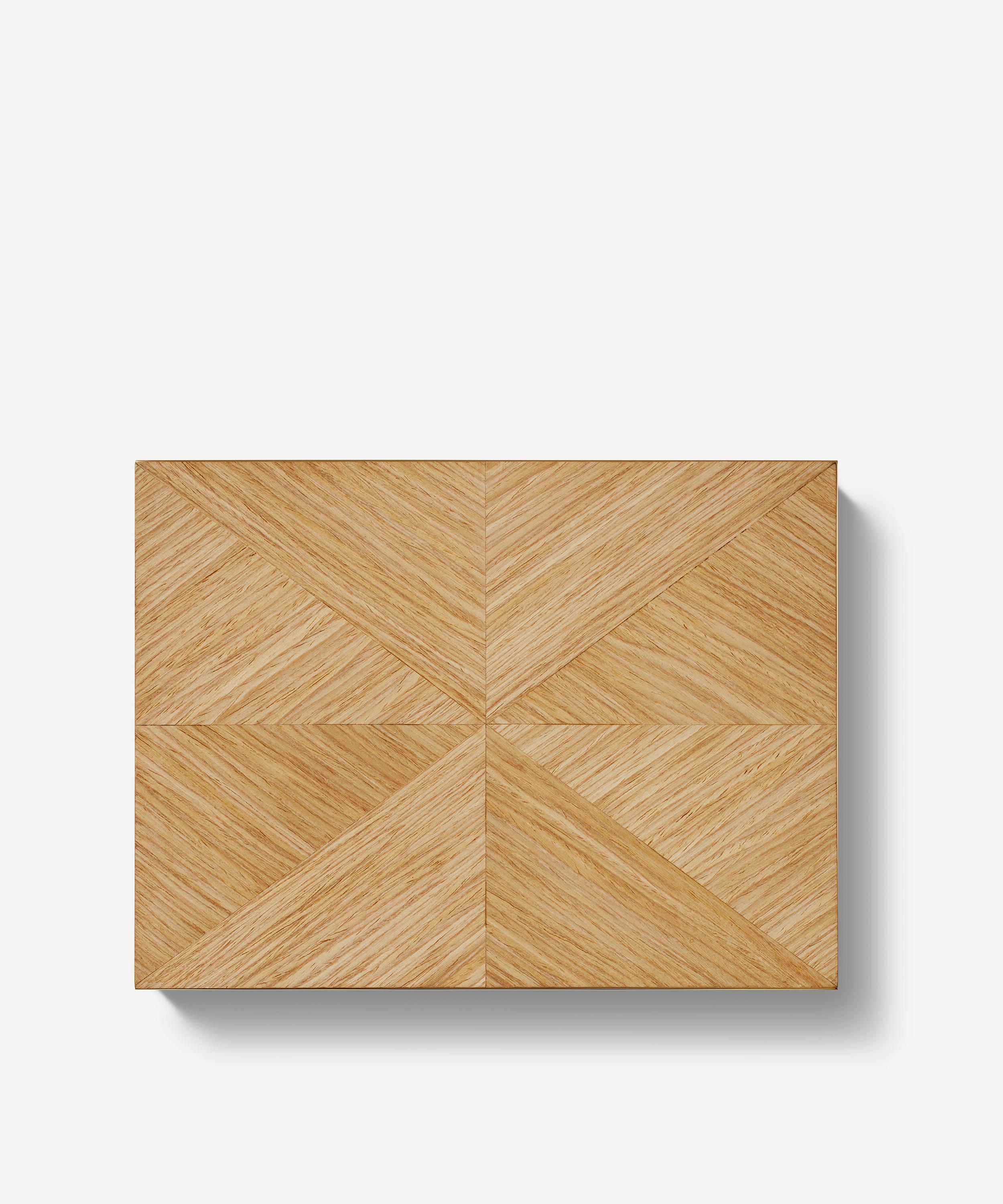 AERIN - Marcello Large Oak Box image number 1