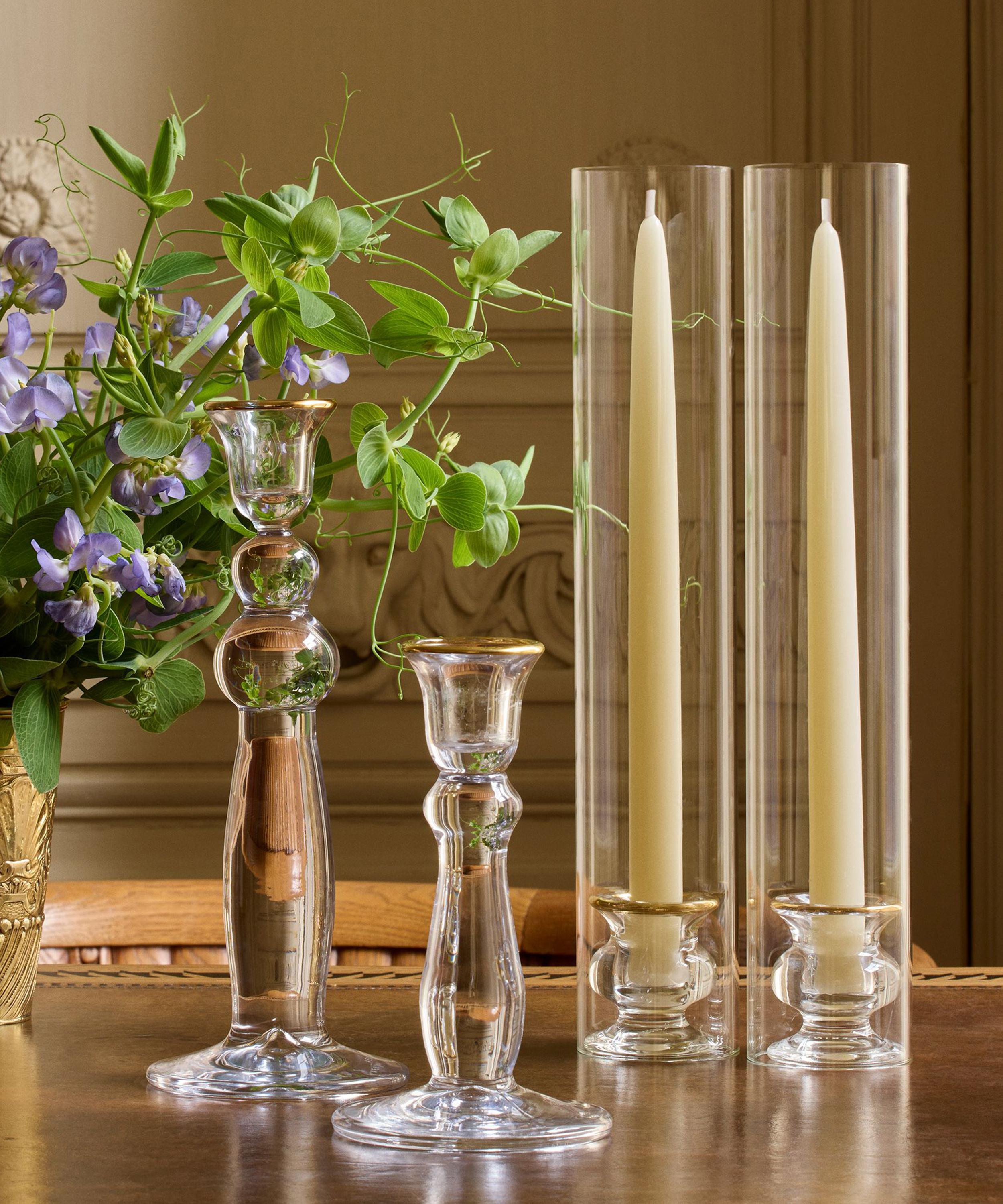 AERIN - Sancia Super Tall Candleholders Set of Two image number 2
