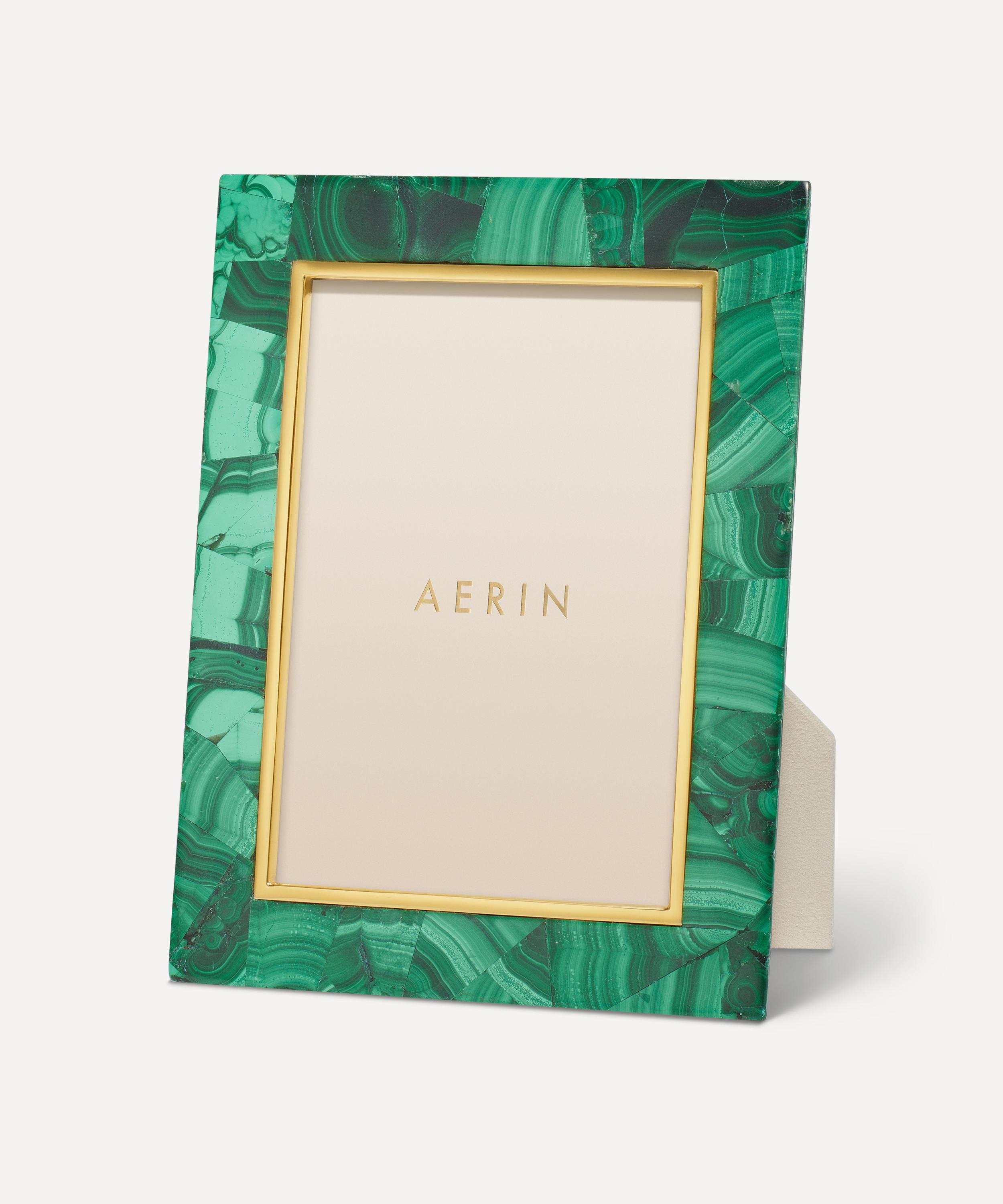 AERIN - Cassiel Mosaic 5x7” Malachite Photograph Frame image number 0
