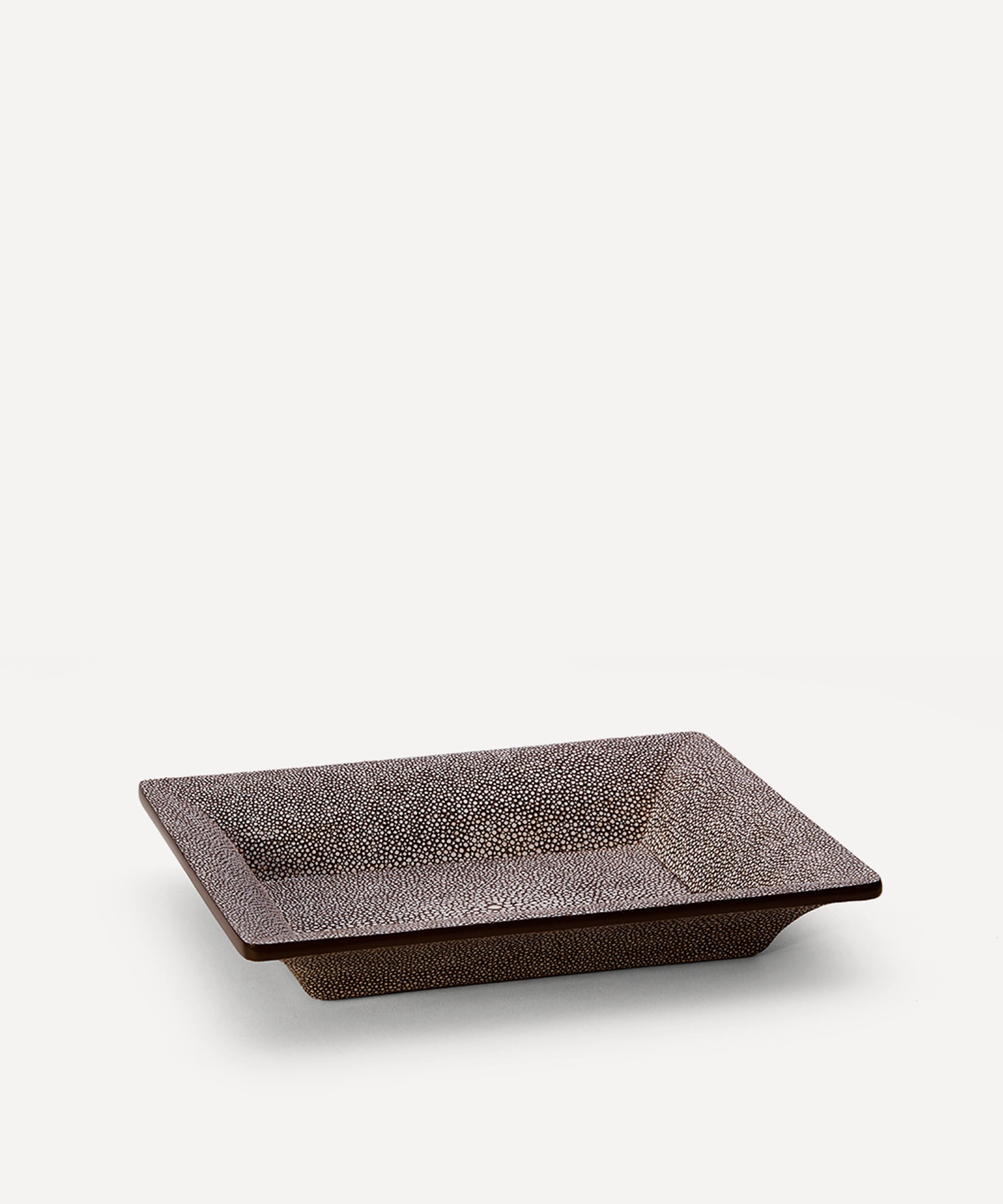 AERIN - Shagreen Rectangular Vide Poche image number 0