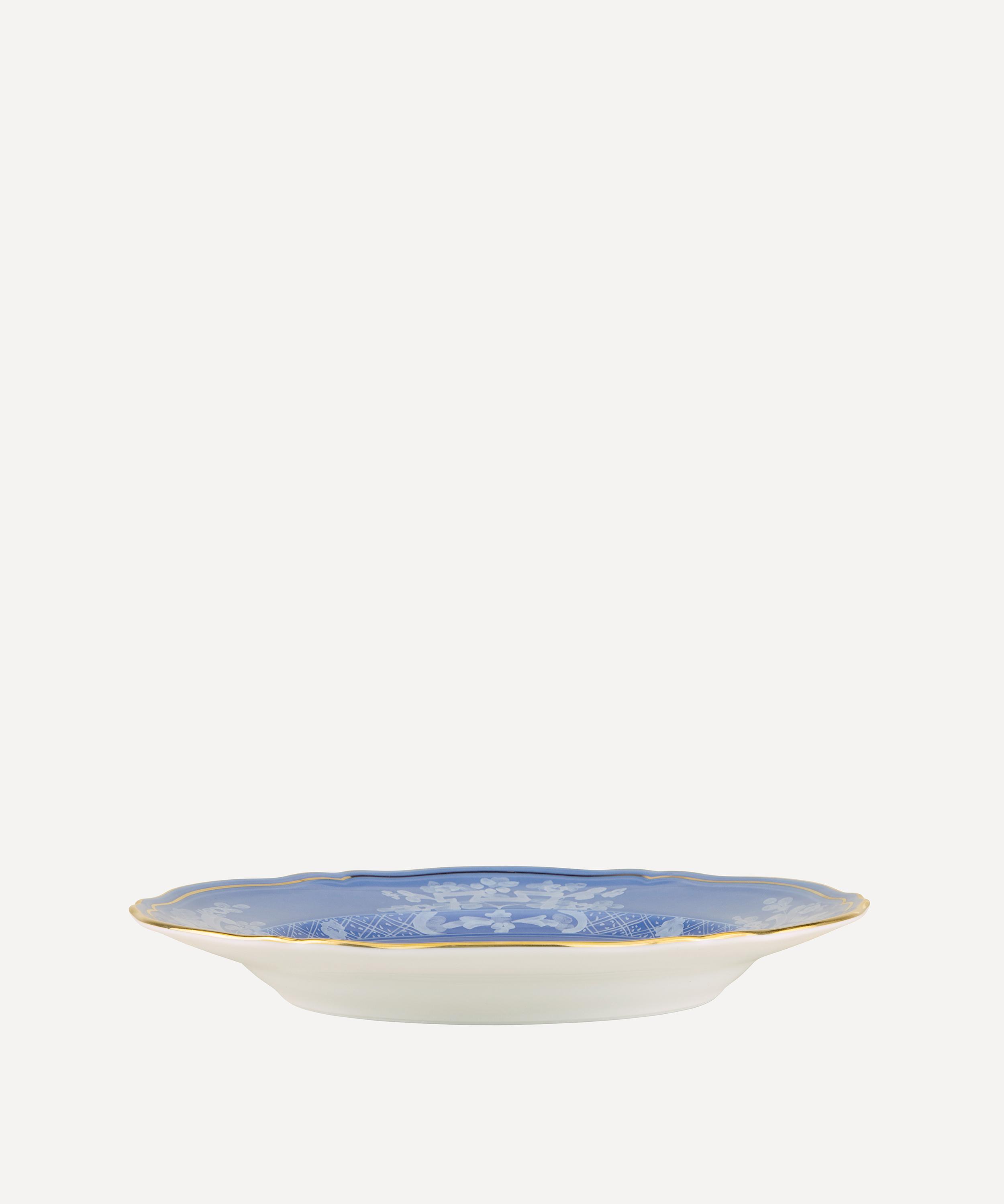 Ginori 1735 - Oriente Italiano Periwinkle Flat Dessert Plate image number 2