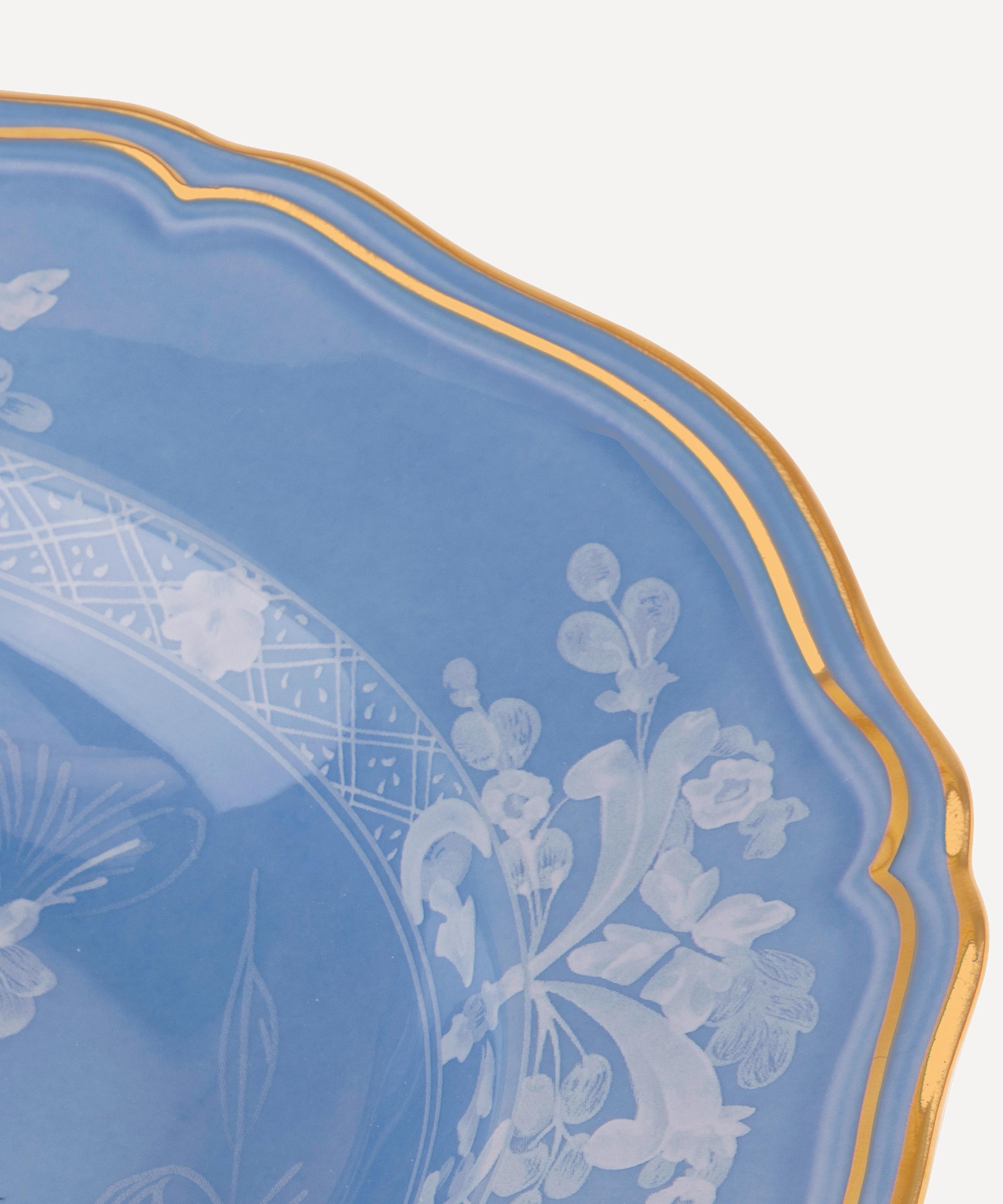 Ginori 1735 - Oriente Italiano Periwinkle Soup Plate image number 1