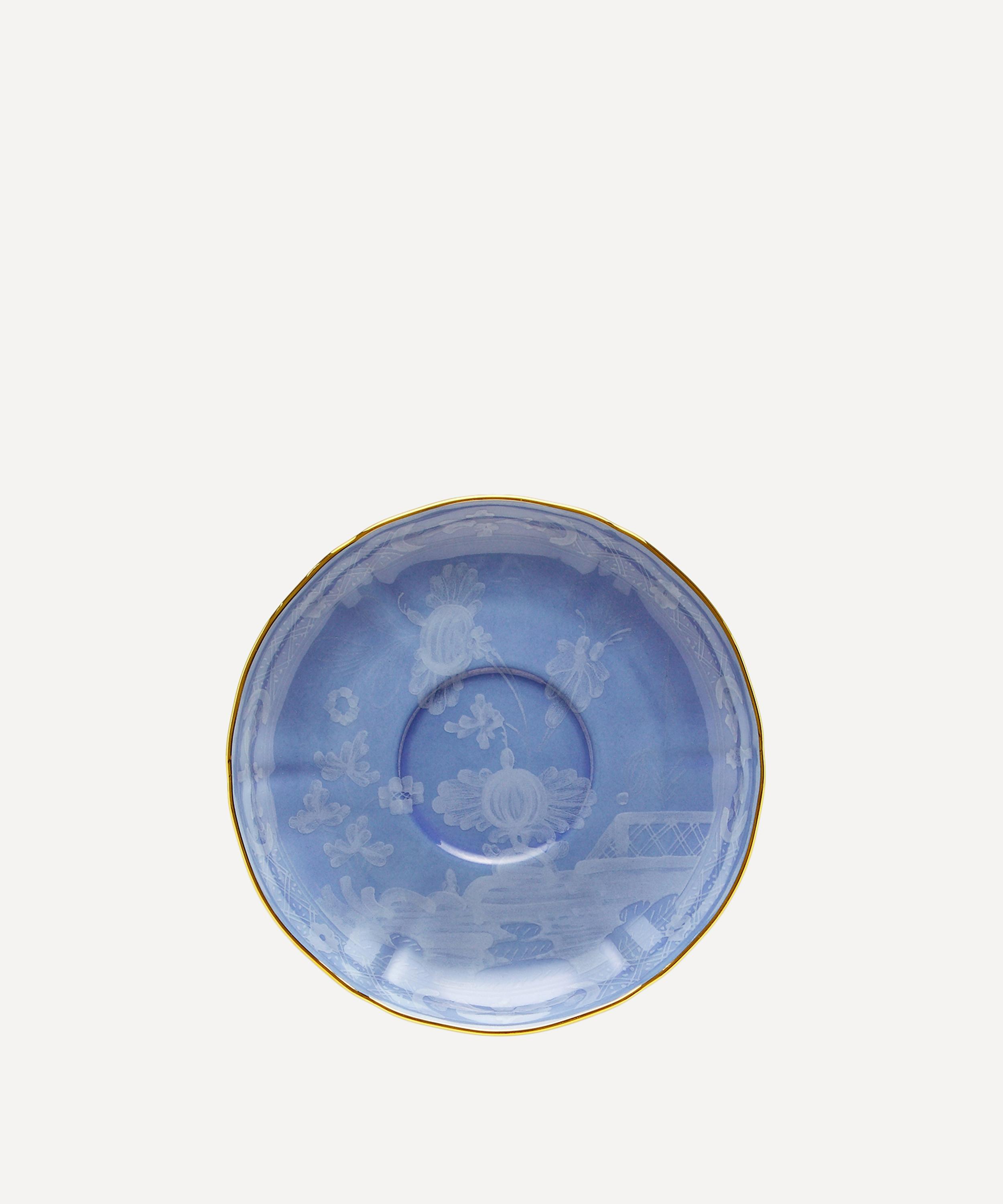 Ginori 1735 - Oriente Italiano Periwinkle Coffee Saucer