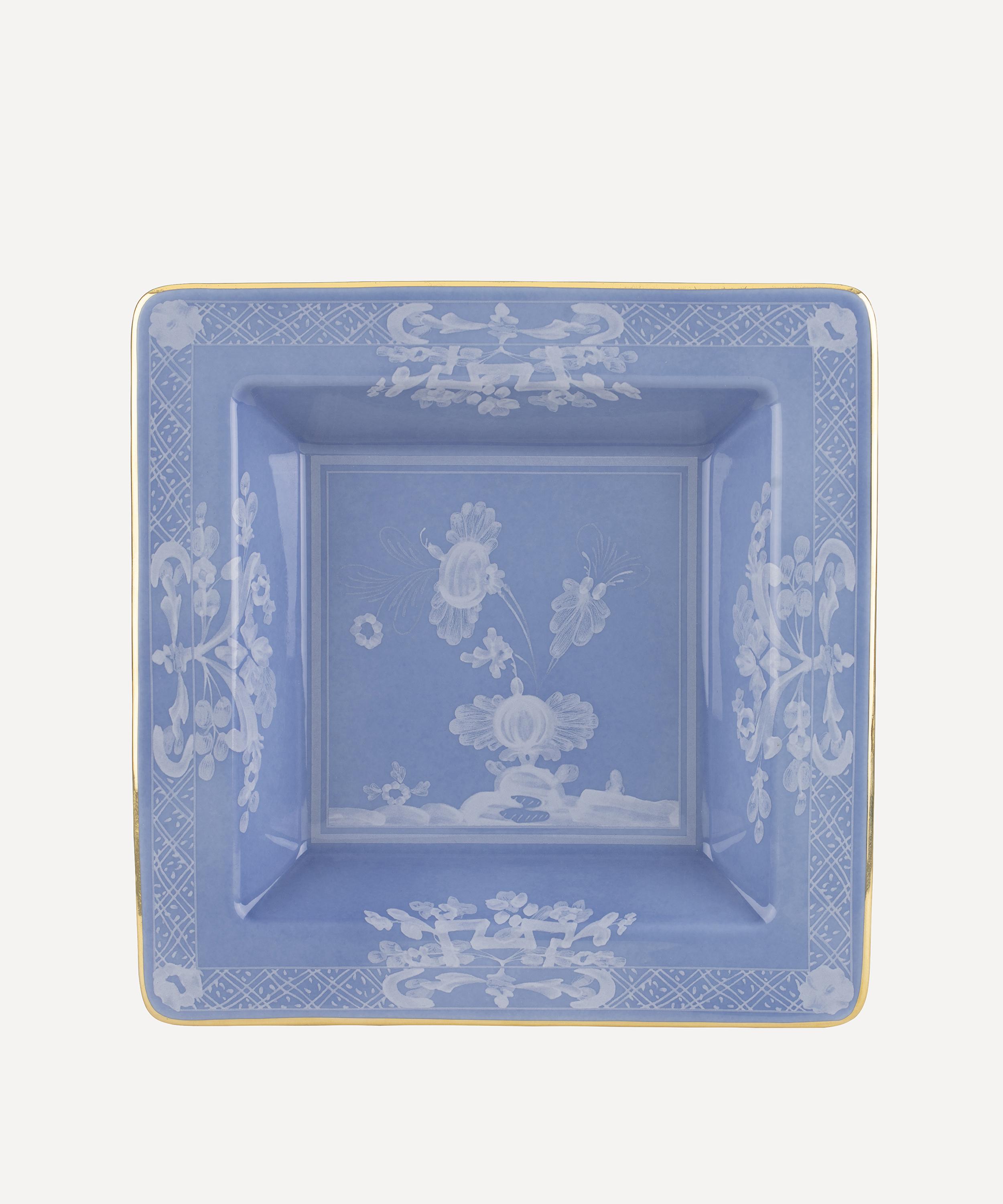 Ginori 1735 - Oggetti Periwinkle Small Square Change Tray