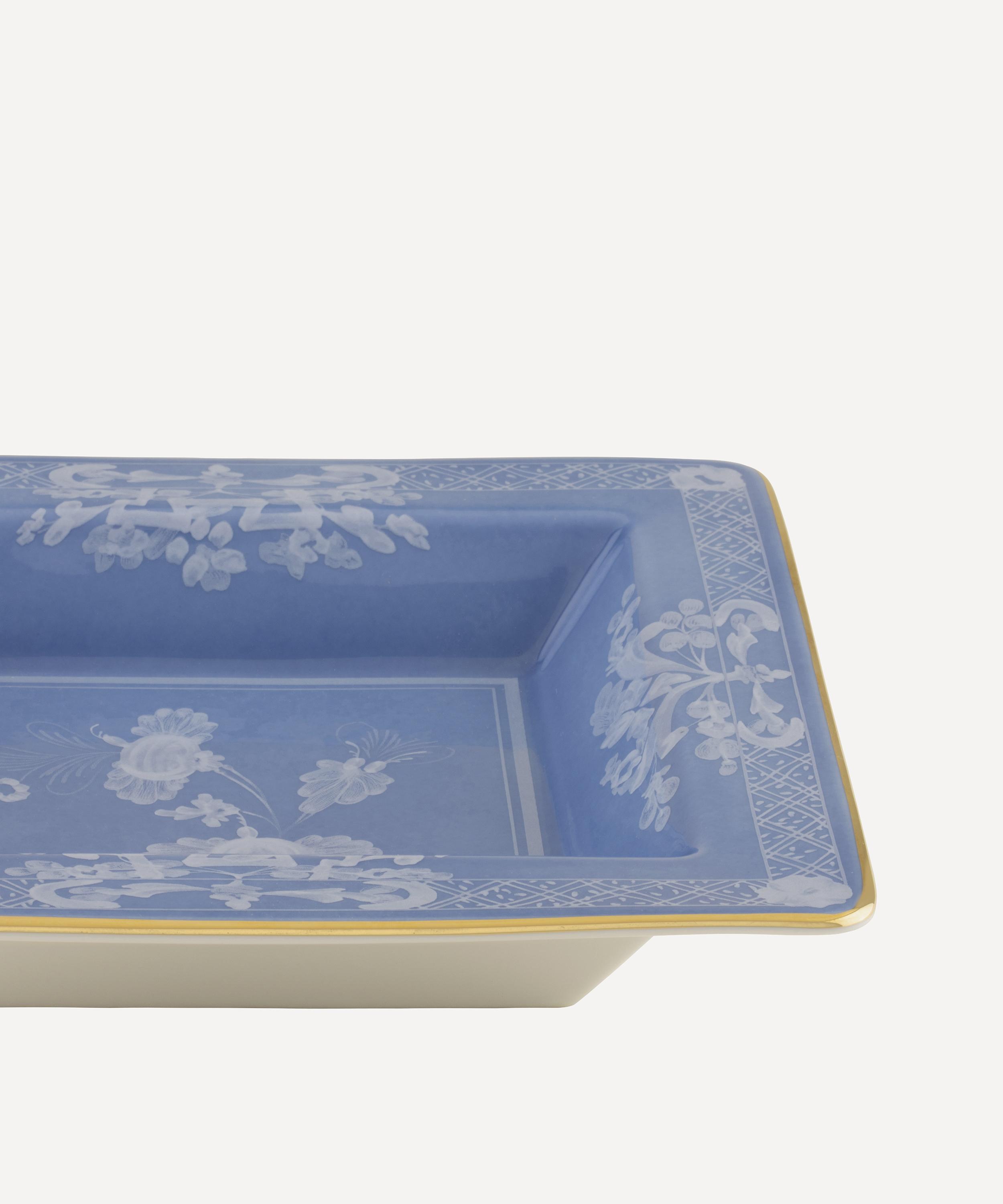 Ginori 1735 - Oggetti Periwinkle Small Square Change Tray image number 1
