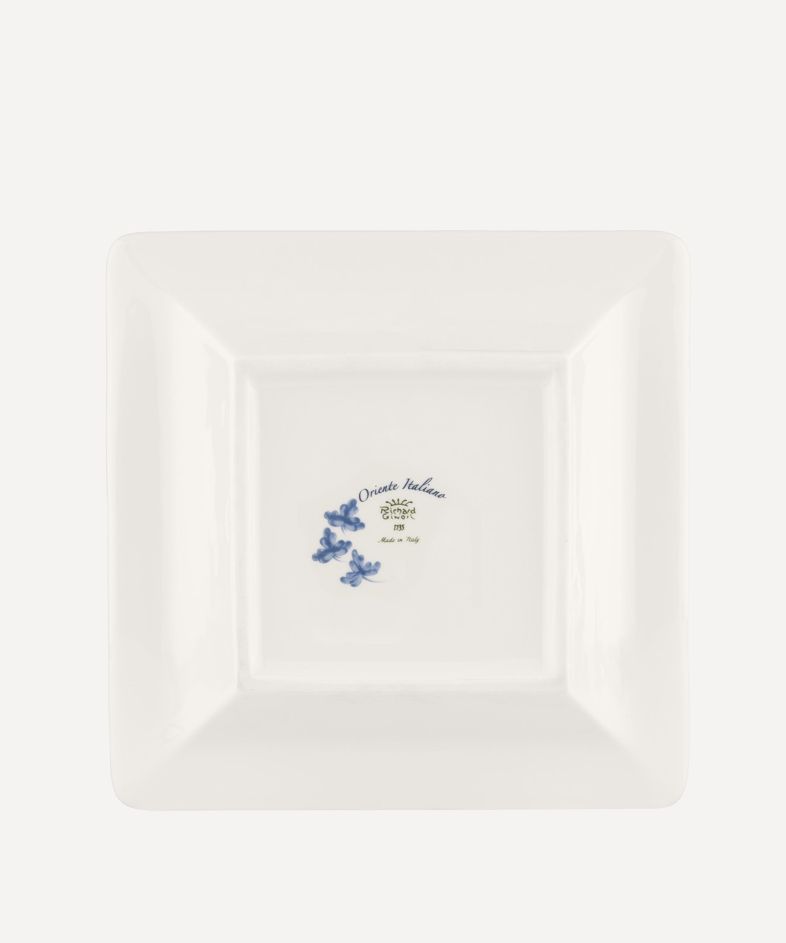 Ginori 1735 - Oggetti Periwinkle Small Square Change Tray image number 2