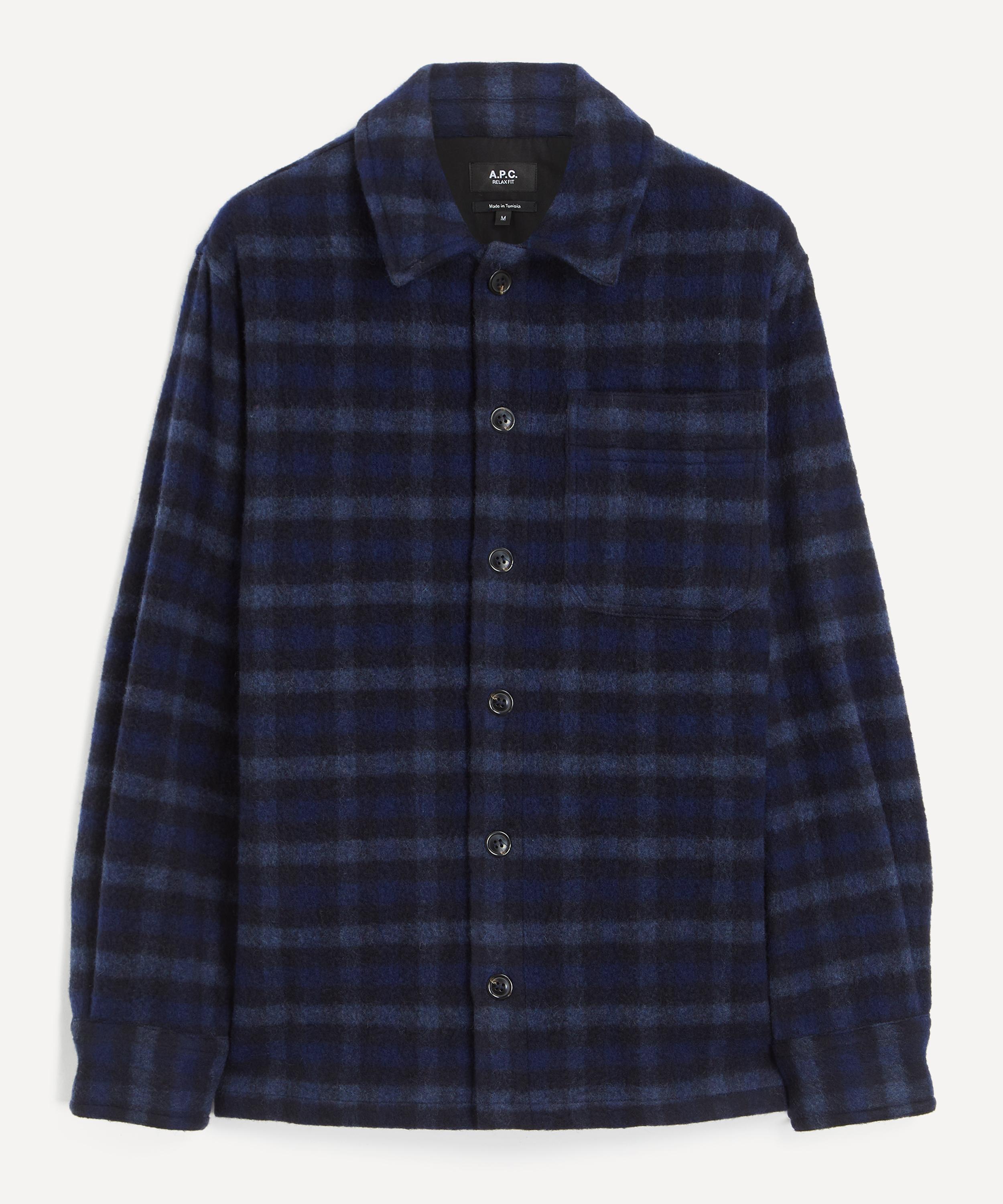 A.P.C. - Stanley Wool Check Shirt image number 0