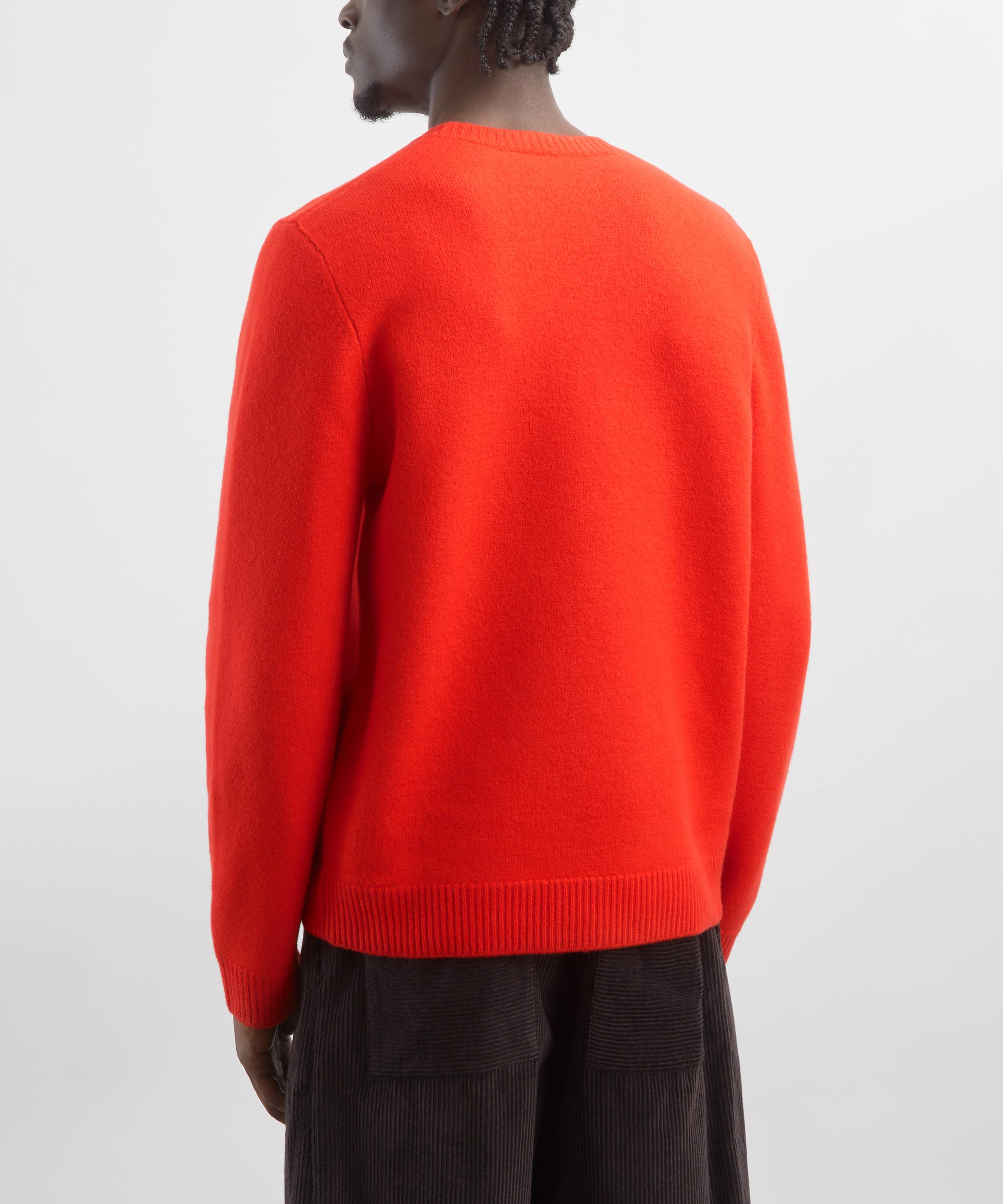 A.P.C. - Red Edward Merino Wool Jumper image number 3