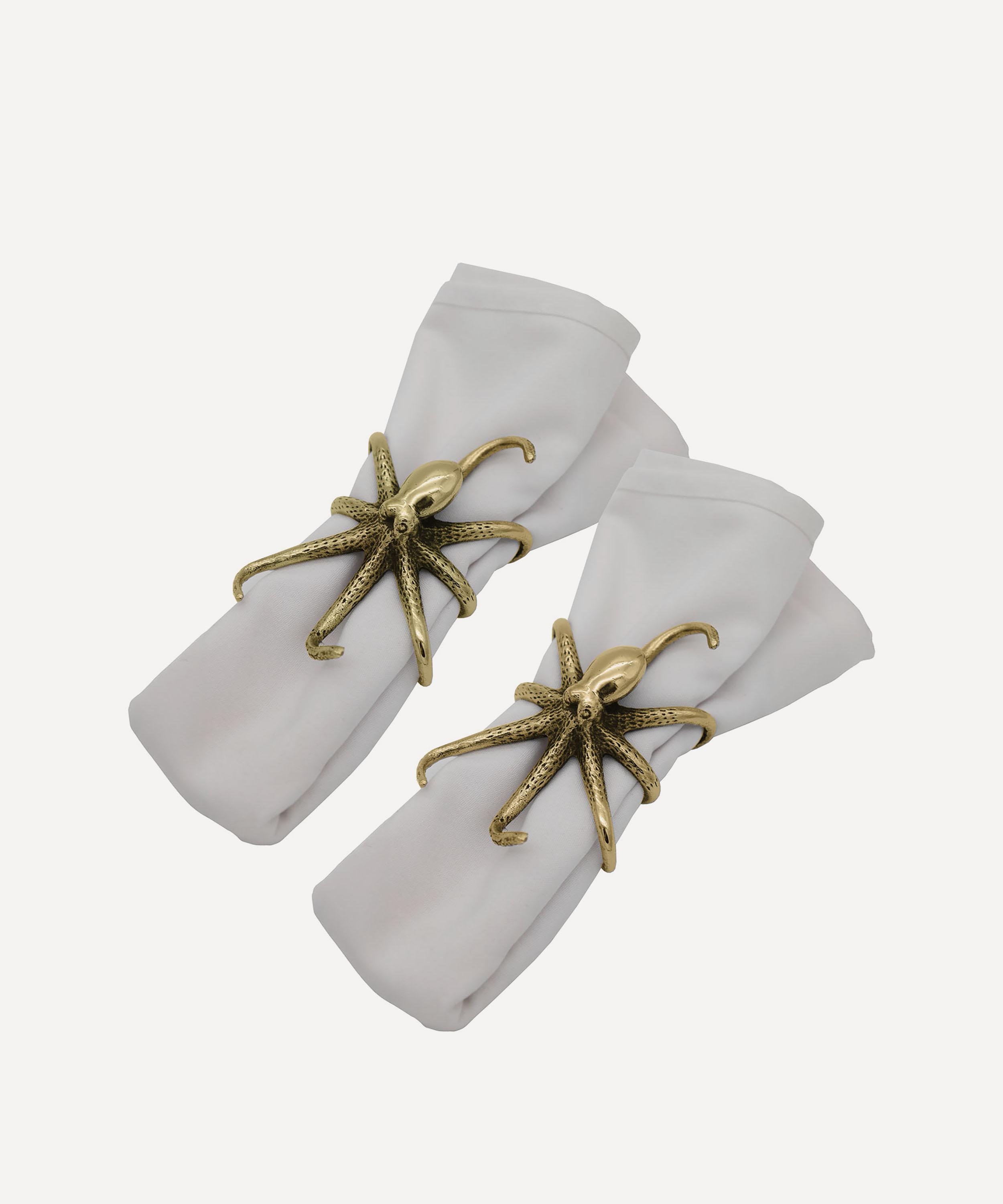 Culinary Concepts - Octopus Napkin Rings Set of 2 image number 0