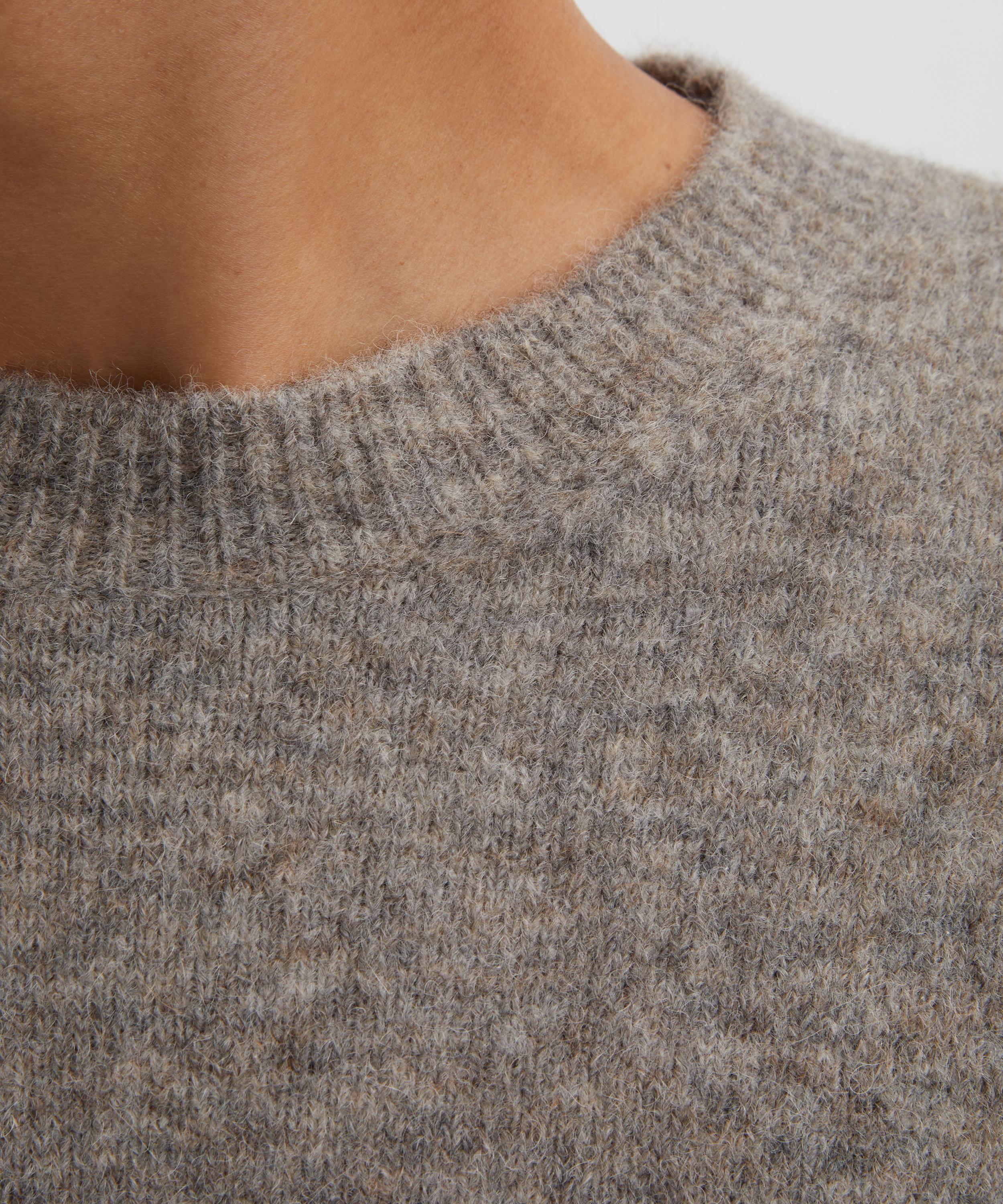 Barena - Dove Grey Rolo Wool-Blend Jumper image number 4